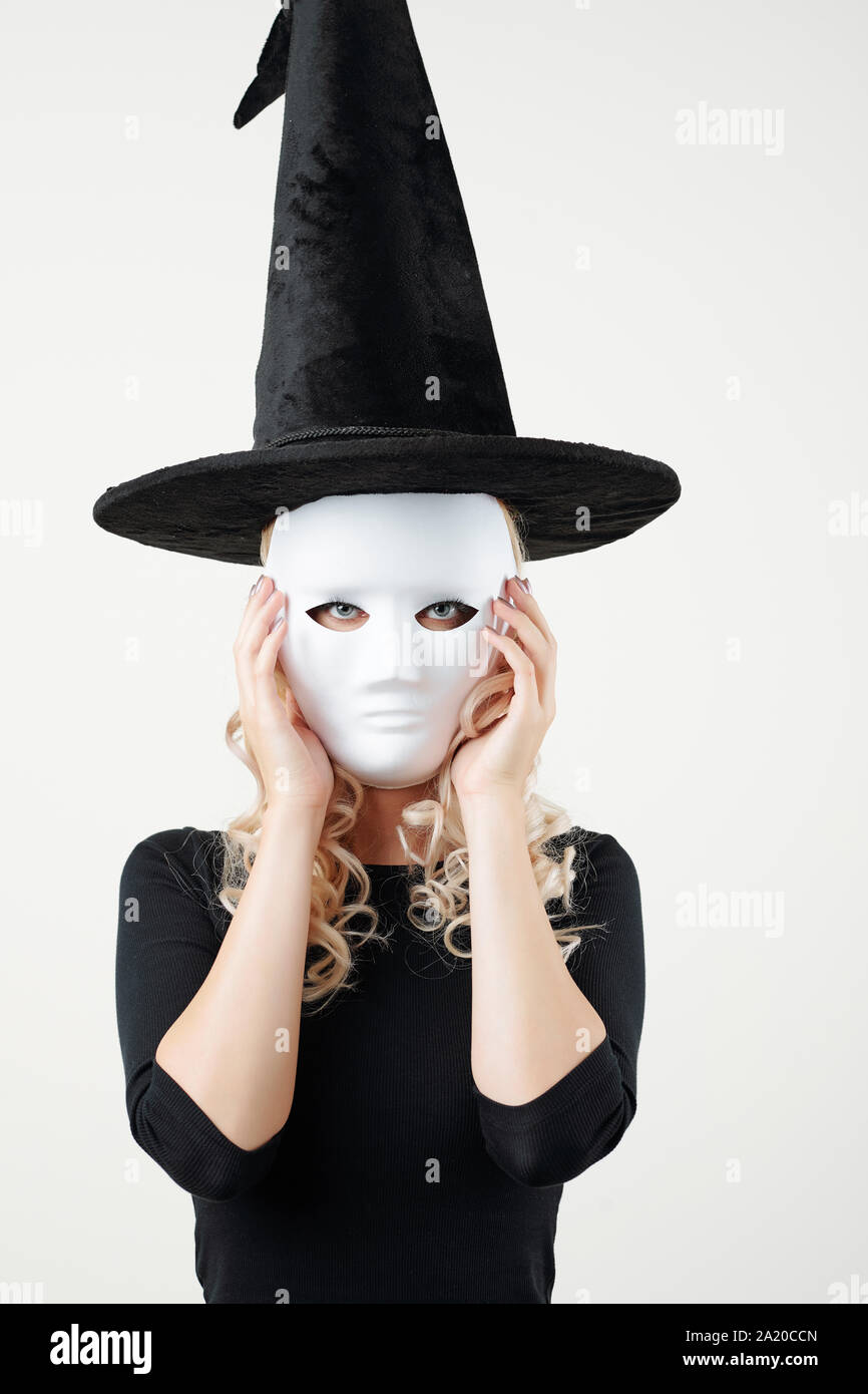 Witch mask isolated hi-res stock photography and images - Alamy