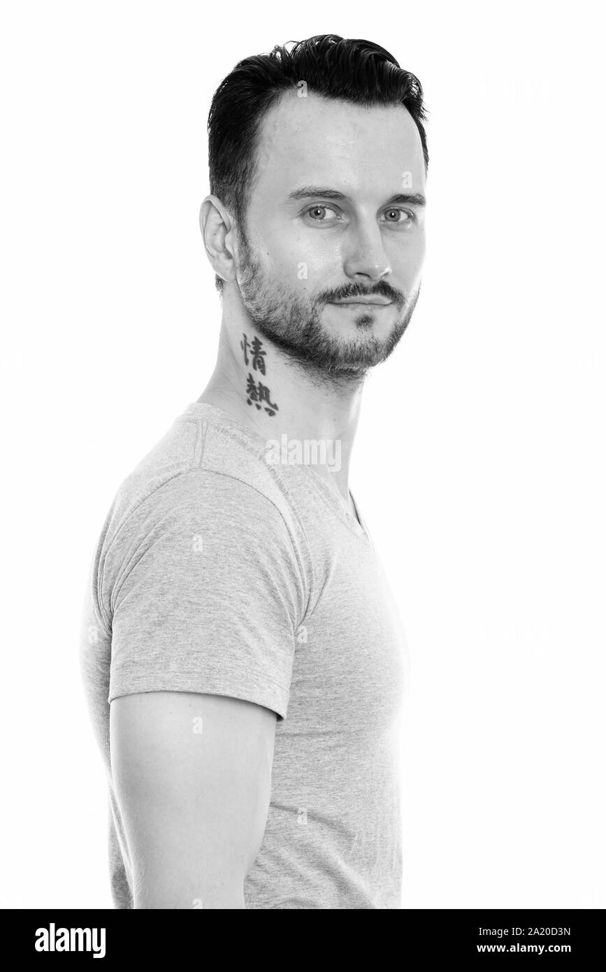  Neck Tattoo Stock Photos & Neck Tattoo Stock Images - Alamy