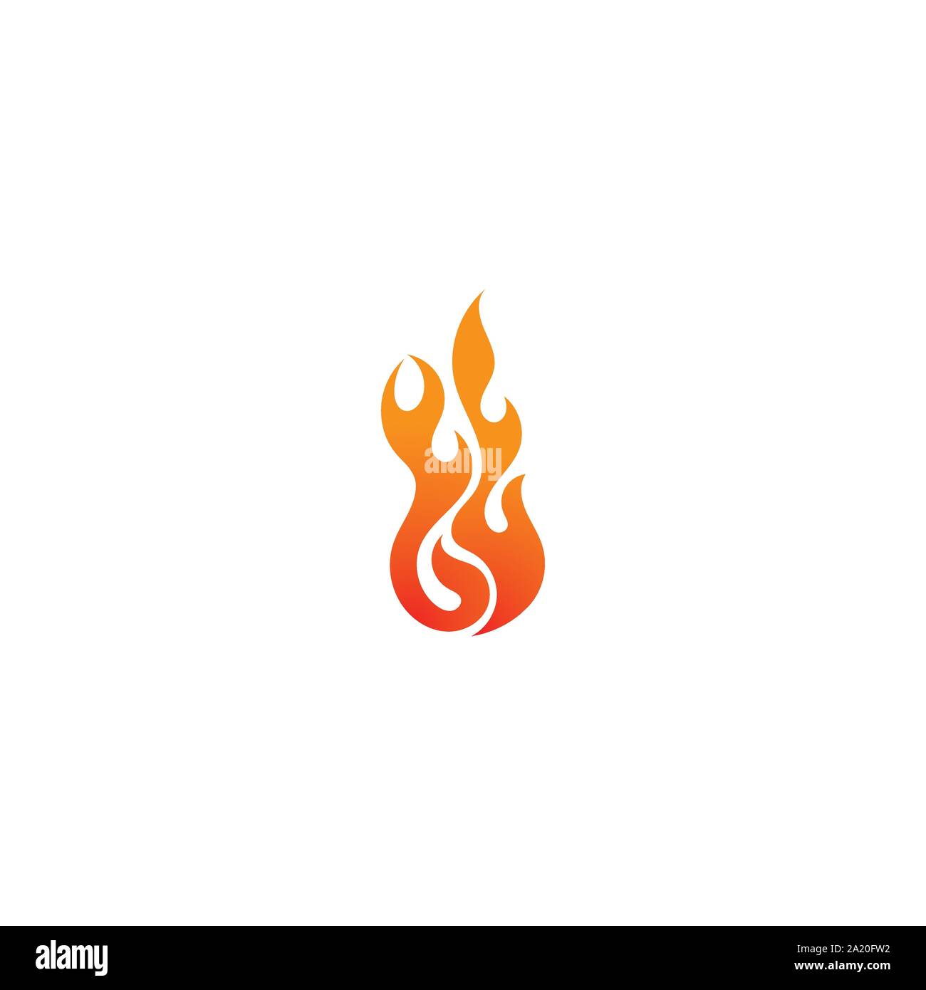 Fire flame vector illustration design template Stock Vector Image & Art ...
