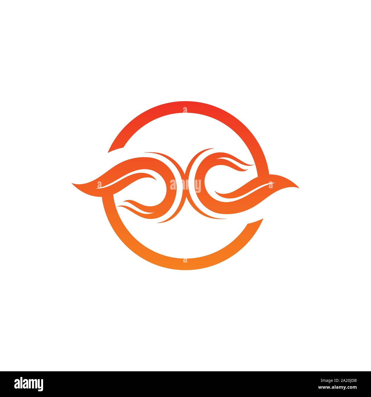 Fire flame vector illustration design template Stock Vector Image & Art ...