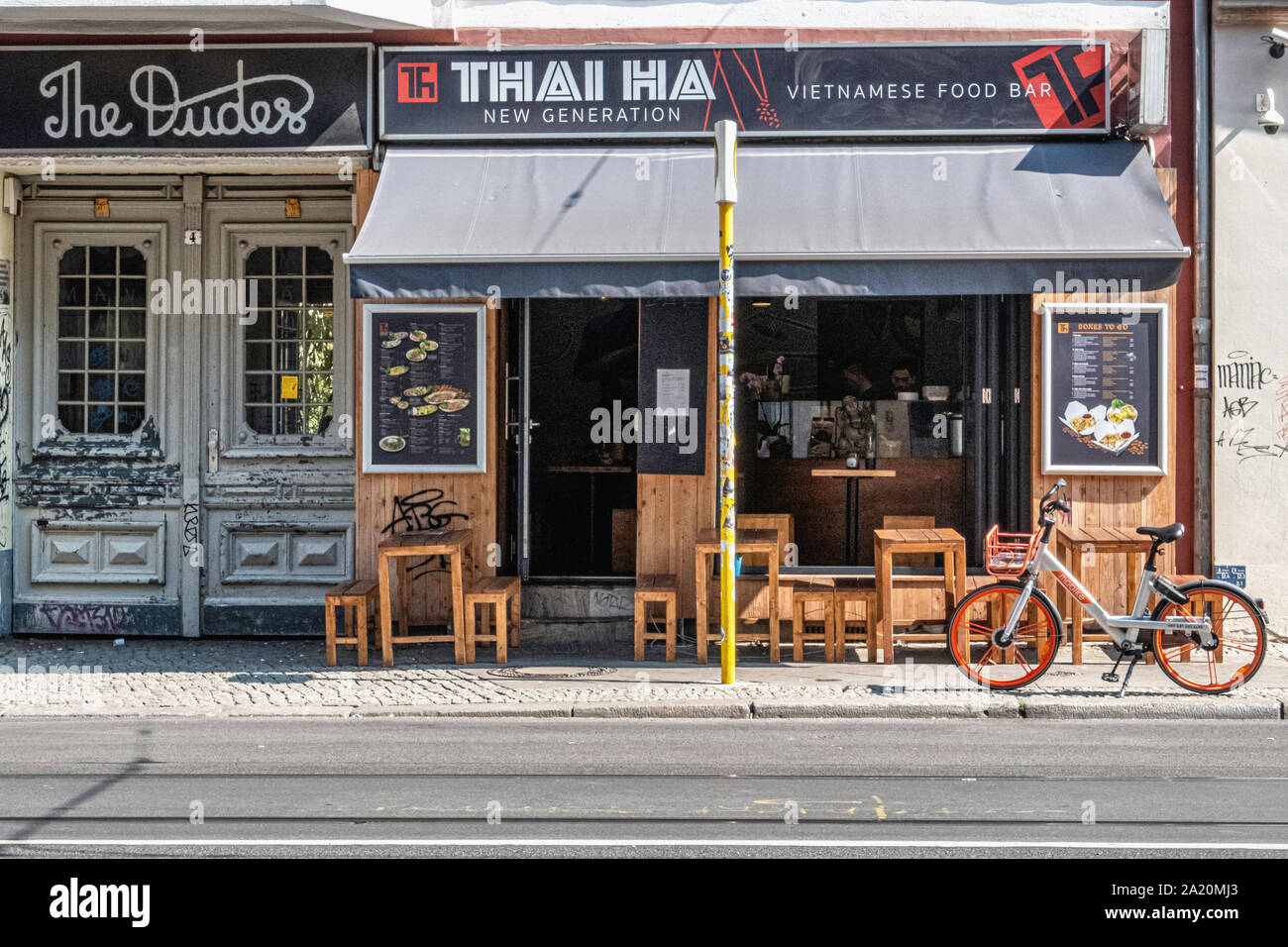 Thai Ha New Generation Vietnamese Food Bar In Brunnenstrasse, Mitte, Berlin Stock Photo Alamy