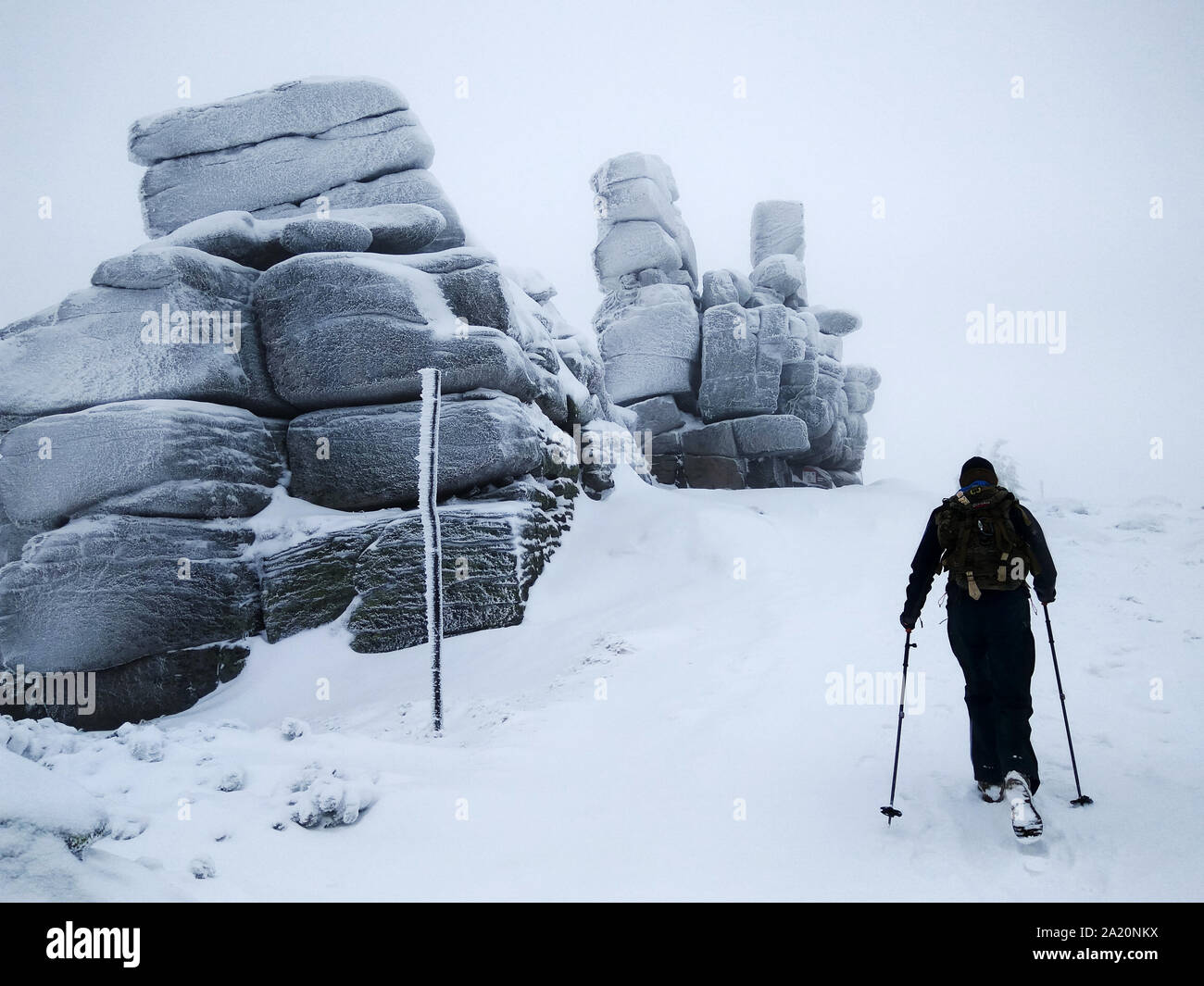 Cold rocks and hiking in winter hi-res stock photography and images - Alamy
