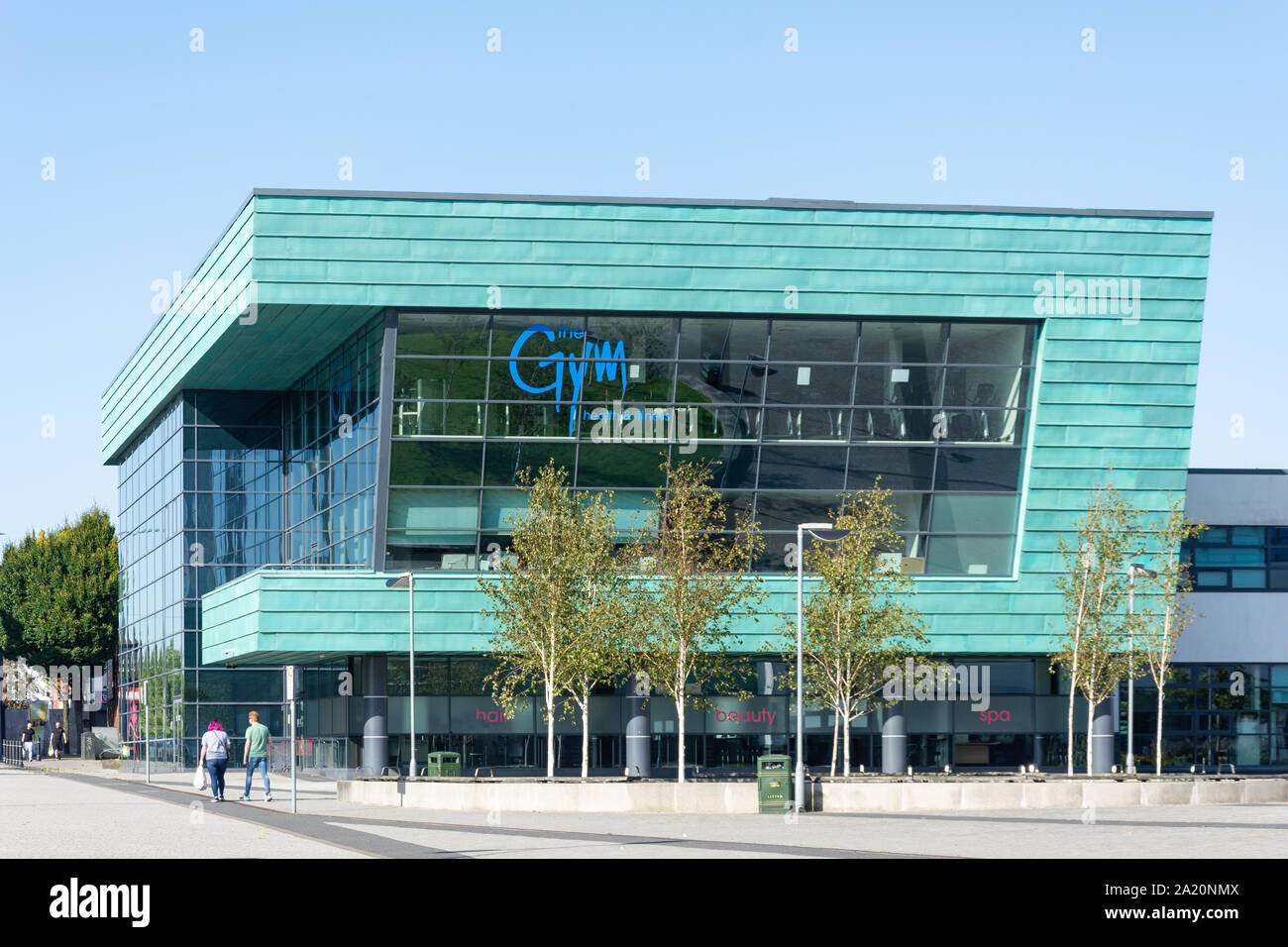 The Gym Health & Fitness Studio, Water Street, St Helens, Merseyside, England, United Kingdom Stock Photo