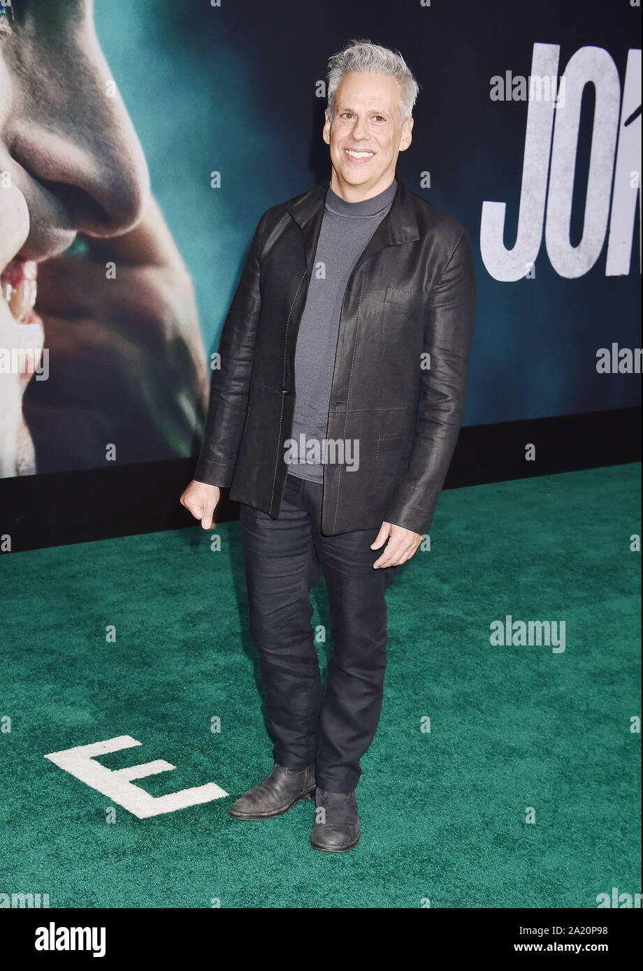 HOLLYWOOD, CA - SEPTEMBER 28: Josh Pais attends for the premiere of Warner Bros Pictures 'Joker' held at TCL Chinese Theatre IMAX on September 28, 2019 in Hollywood, California. Stock Photo