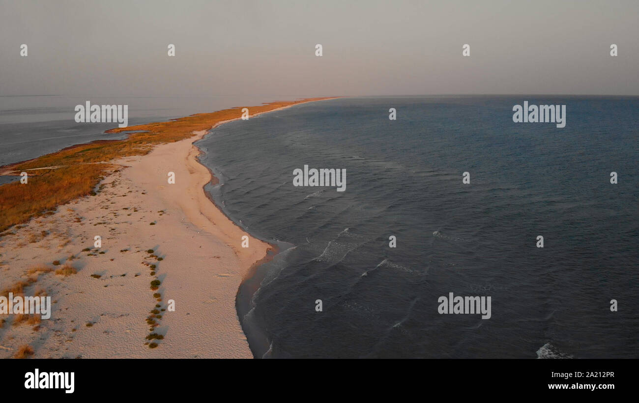 Aerial landscape sea stormy sky hi-res stock photography and images - Alamy