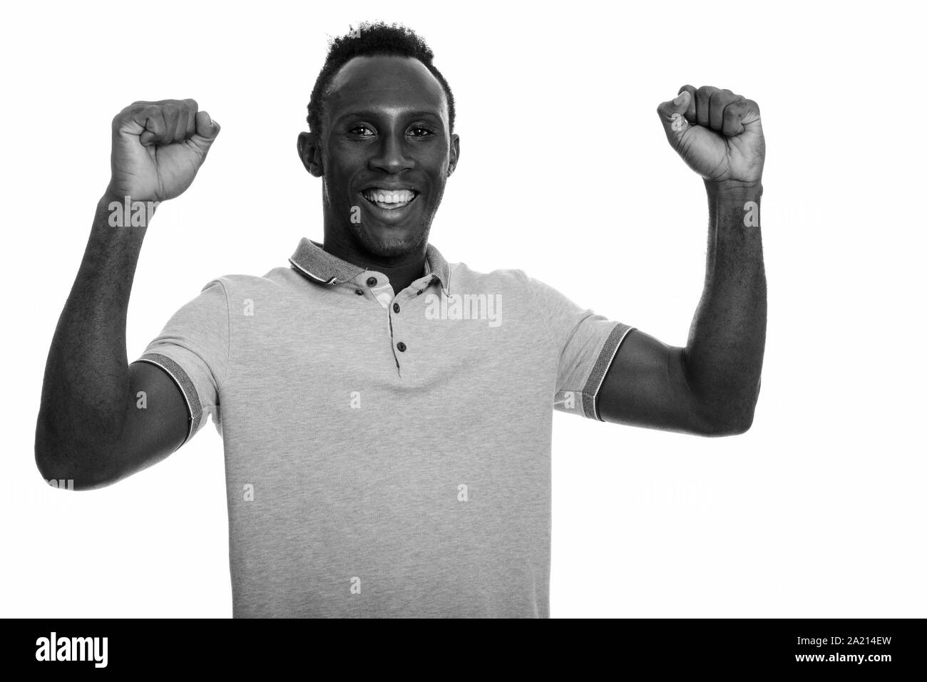 Cheerful black man hi-res stock photography and images - Alamy