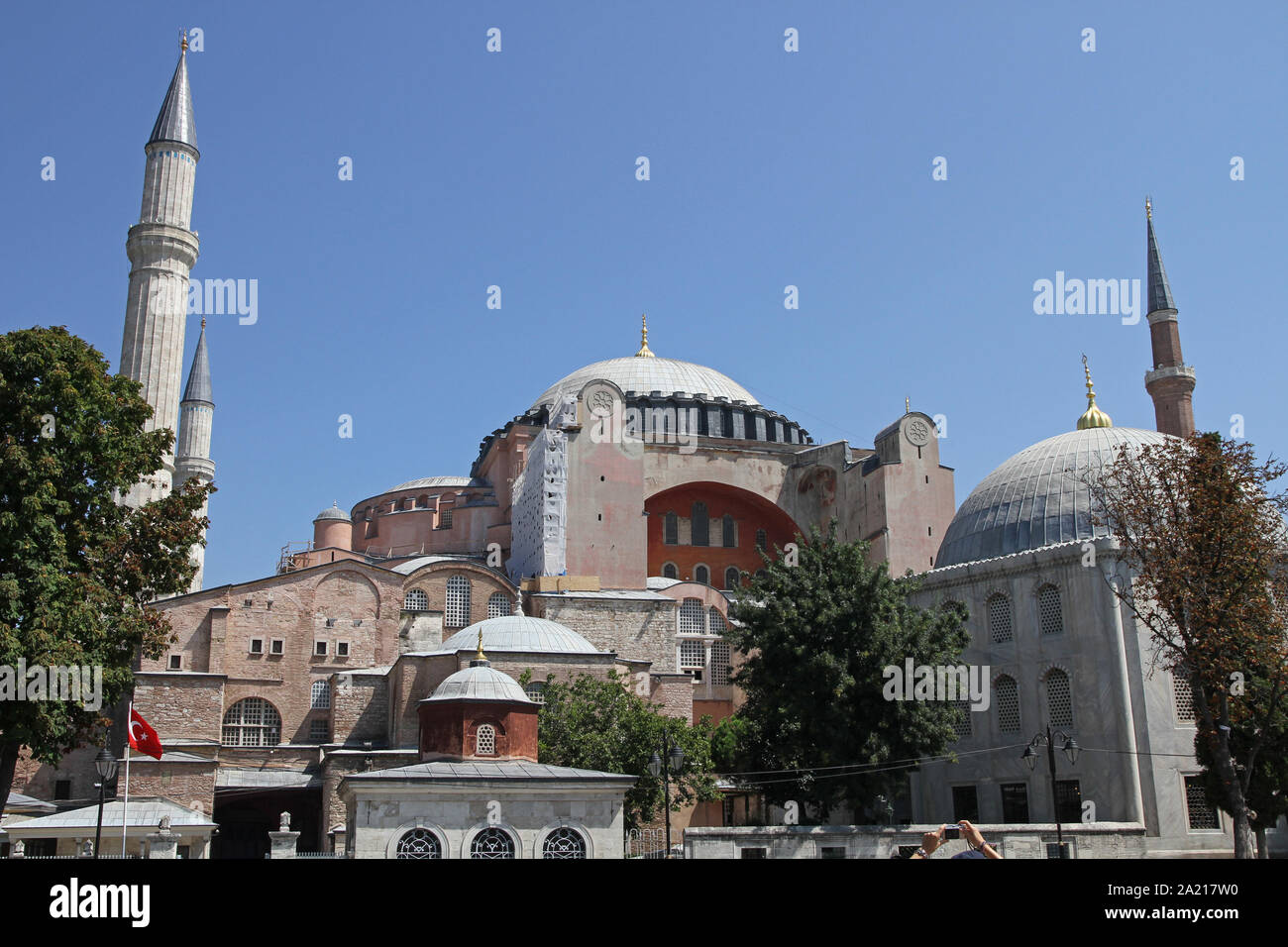 Ayasofya AKA Hagia Sophia Museum, Fatih, Istanbul, Turkey. Stock Photo