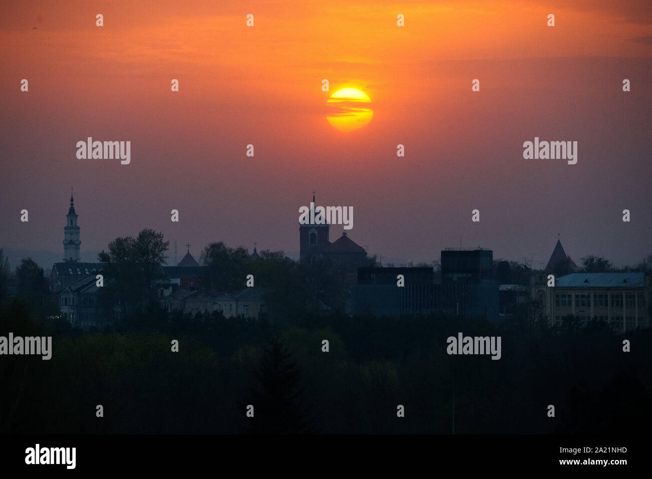 Volodymyr zelensky speech in vilnius lukiskses squere. Nato summit vilnius 2023.07.12 Stock Photo