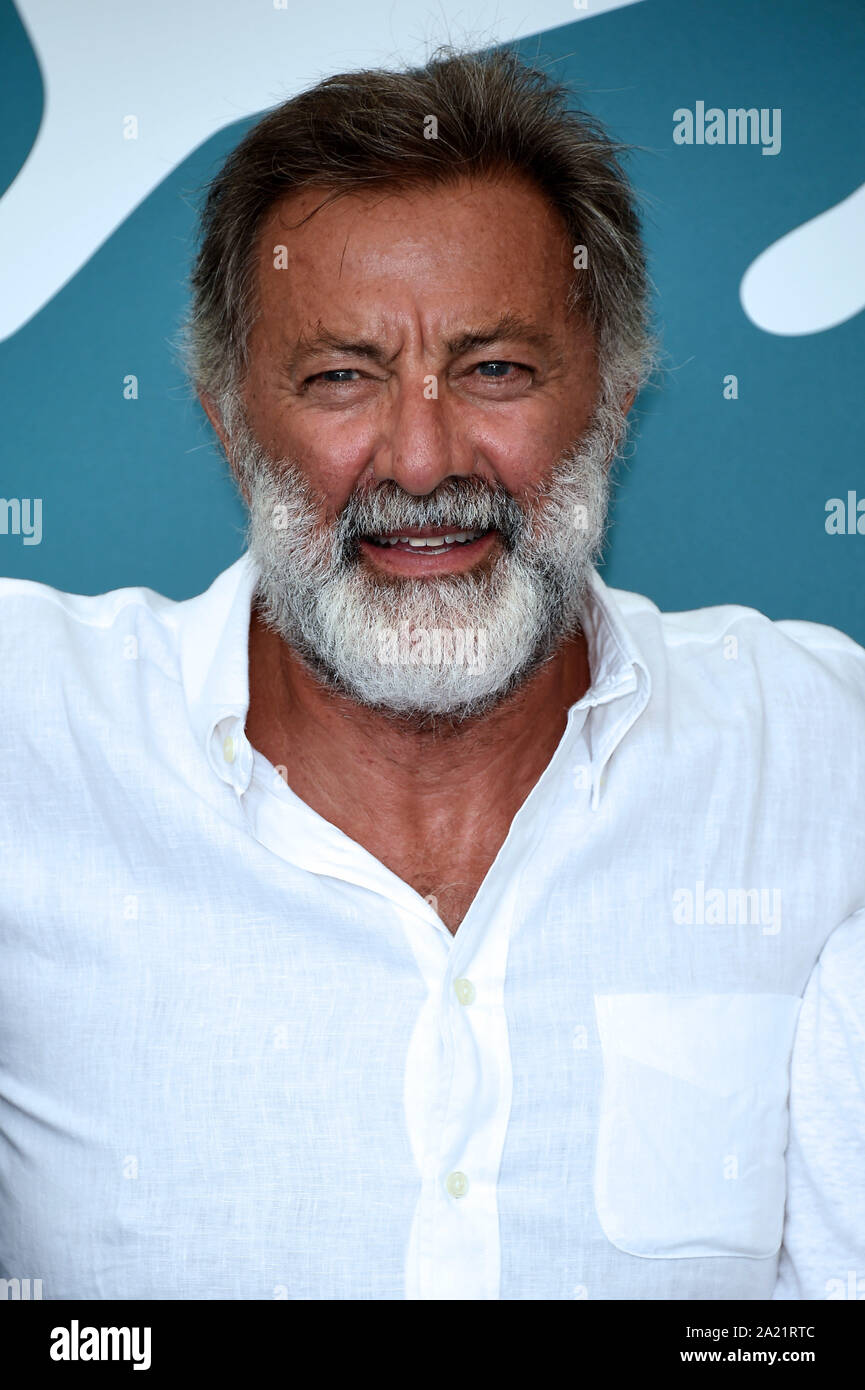 76th Venice Film Festival 2019, Photocall film ‘J’accuse’Pictured: Luca Barbareschi Where: Venezia, Italy When: 28 Feb 2014 Credit: IPA/WENN.com **Only available for publication in UK, USA, Germany, Austria, Switzerland** Stock Photo