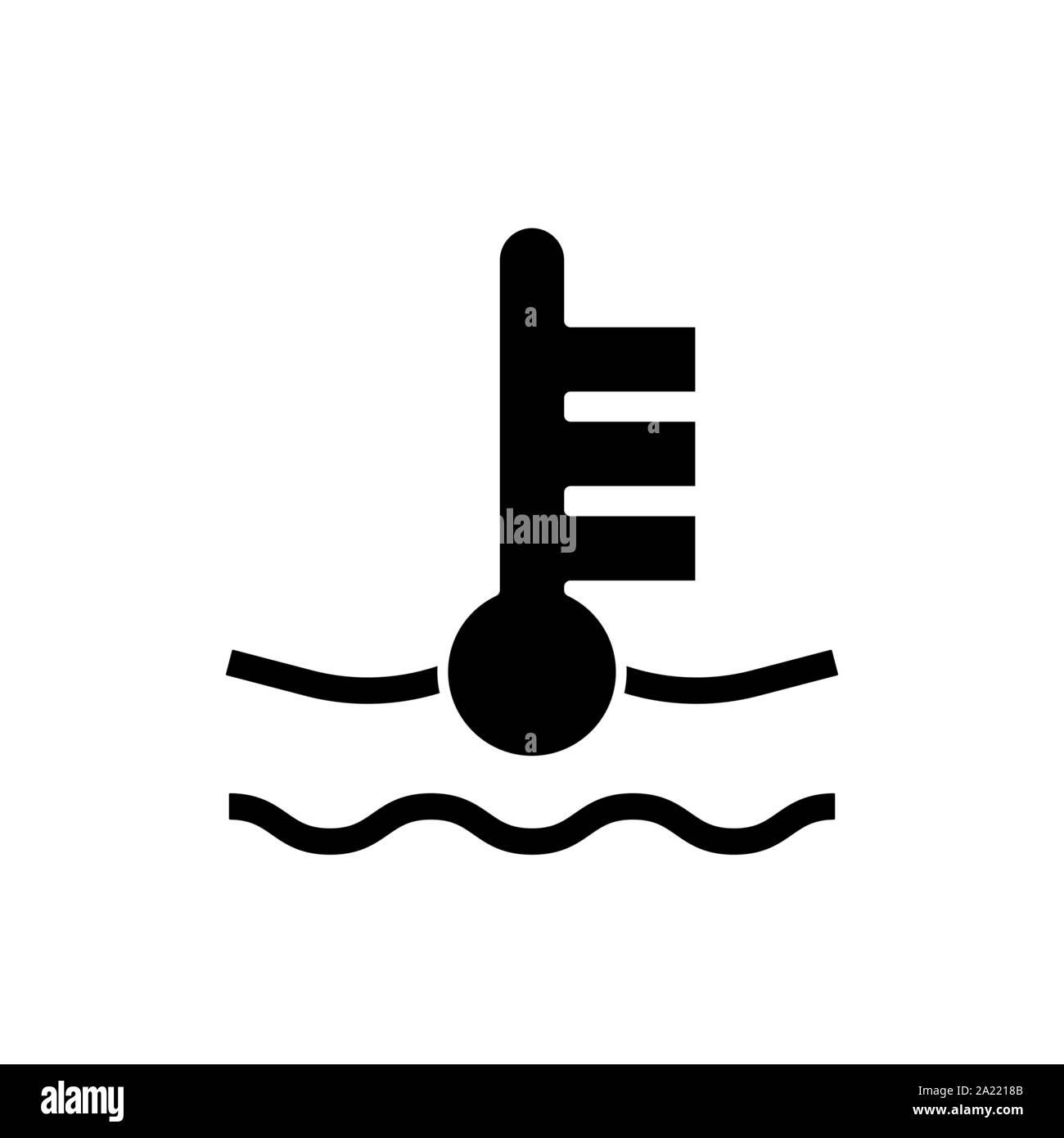 Auto icon temperature sign simple design. Vector eps10 Stock Vector ...