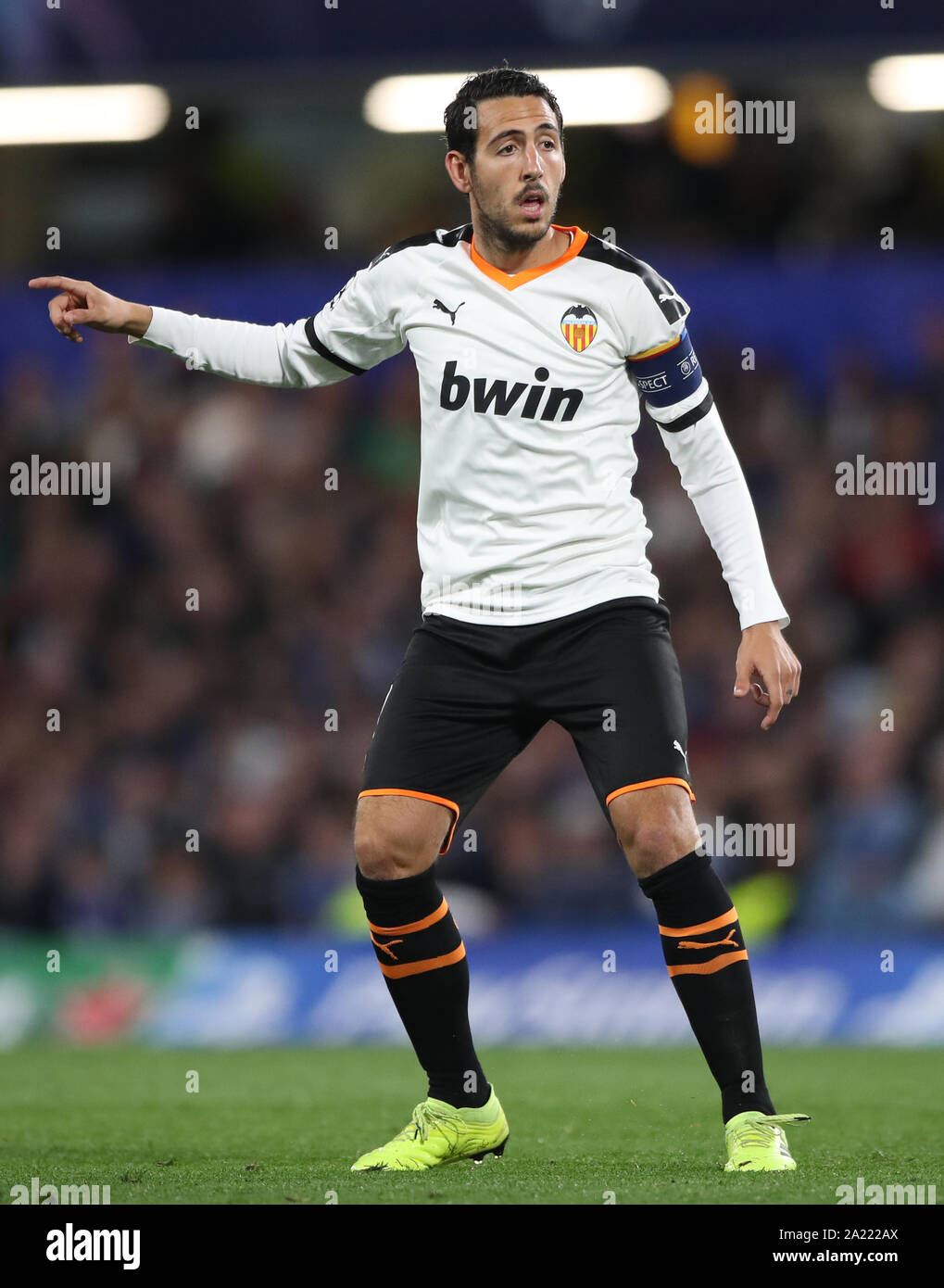 Valencia's Dani Parejo during the UEFA Champions League Group H at Stamford Bridge, London Stock Photo - Alamy Valencia's Dani Parejo during the UEFA Champions League Group H at Stamford Bridge, London Stock Photo - Alamy