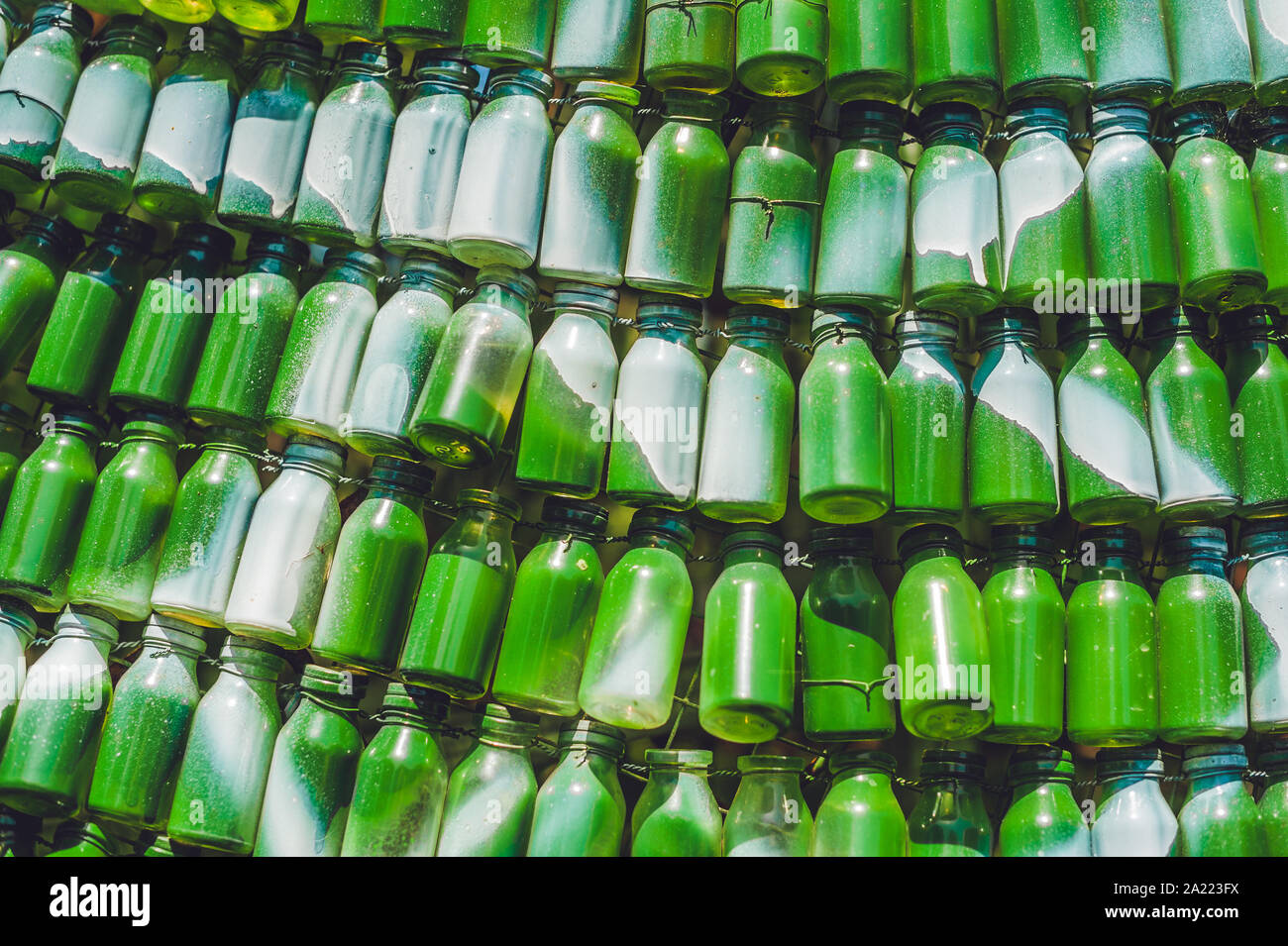 Art from recycled glass hi-res stock photography and images - Alamy