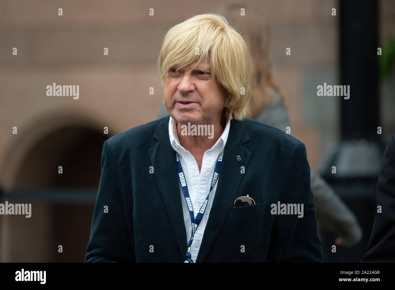 Manchester, UK. 30th Sep 2019. Michael Fabricant, MP for Lichfield, during the Conservative Party Conference at the Manchester Central Convention Complex, Manchester on Monday 30 September 2019 (Credit: P Scaasi | MI News) Credit: MI News & Sport /Alamy Live News Stock Photo
