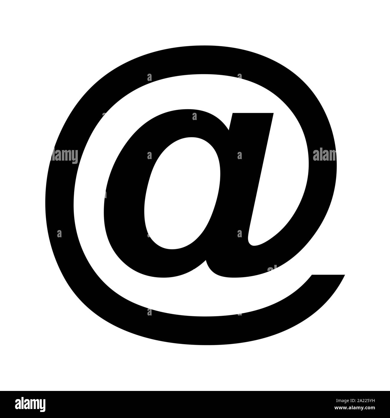 At sign illustration Stock Vector Image & Art - Alamy