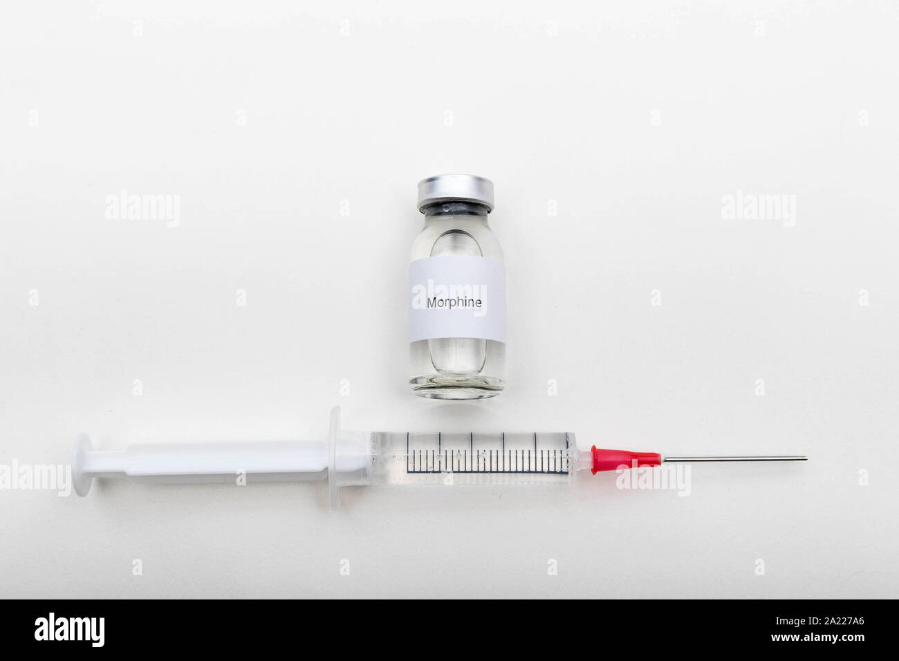 Morphine syringe hi-res stock photography and images - Page 2 - Alamy