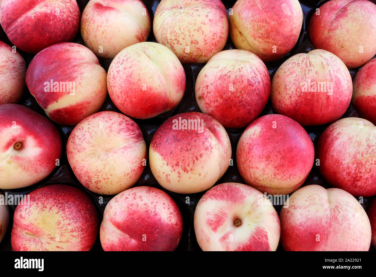 Nectarines. Peaches. Stock Photo