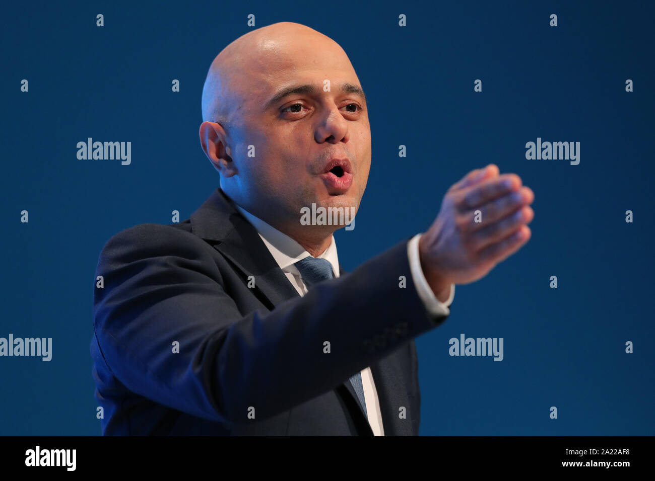 SAJID JAVID, 2019 Stock Photo