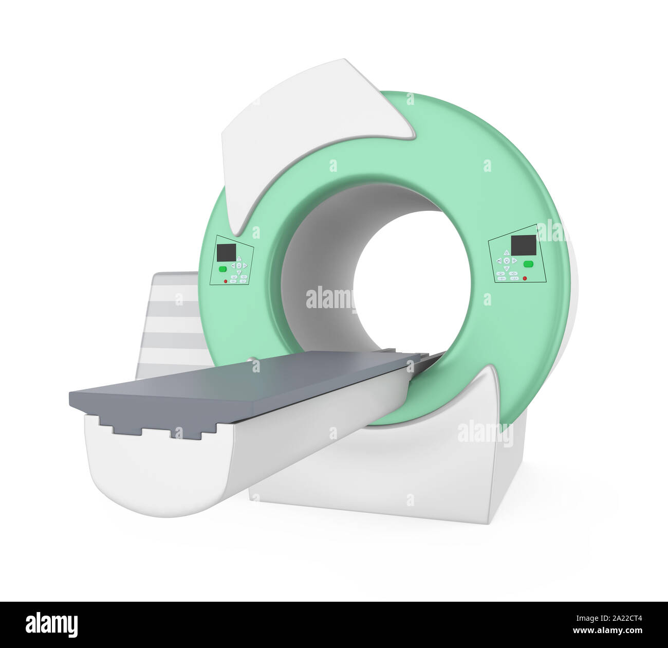 CT Scanner Tomography Isolated Stock Photo