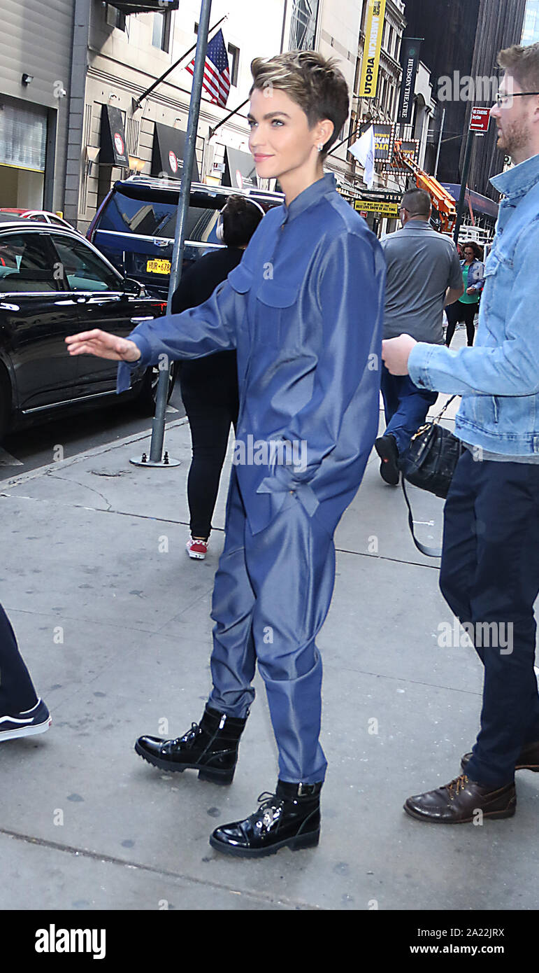 September 30, 2019 i Ruby Rose at Build Series to talk about CW series Batwoman in New York. September 30, 2019 Credit:RW/MediaPunch Stock Photo