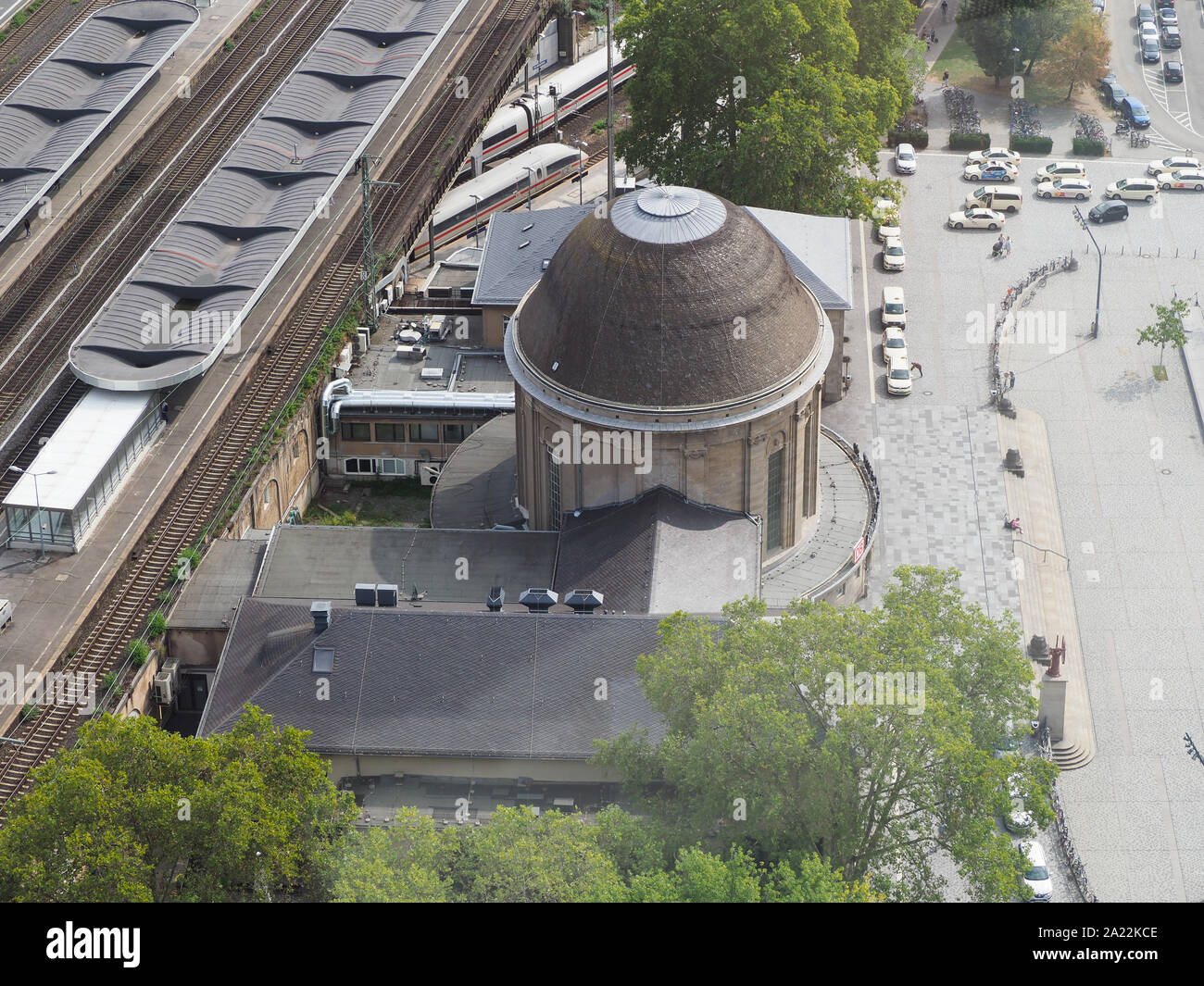 KOELN, GERMANY CIRCA AUGUST 2019 Messe Deutz Bahnhof (station Stock Photo Alamy