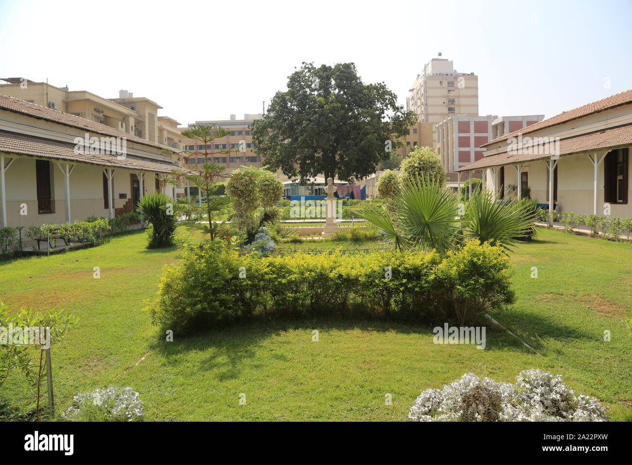 Cairo, Egypt, Greek hospital Stock Photo Alamy