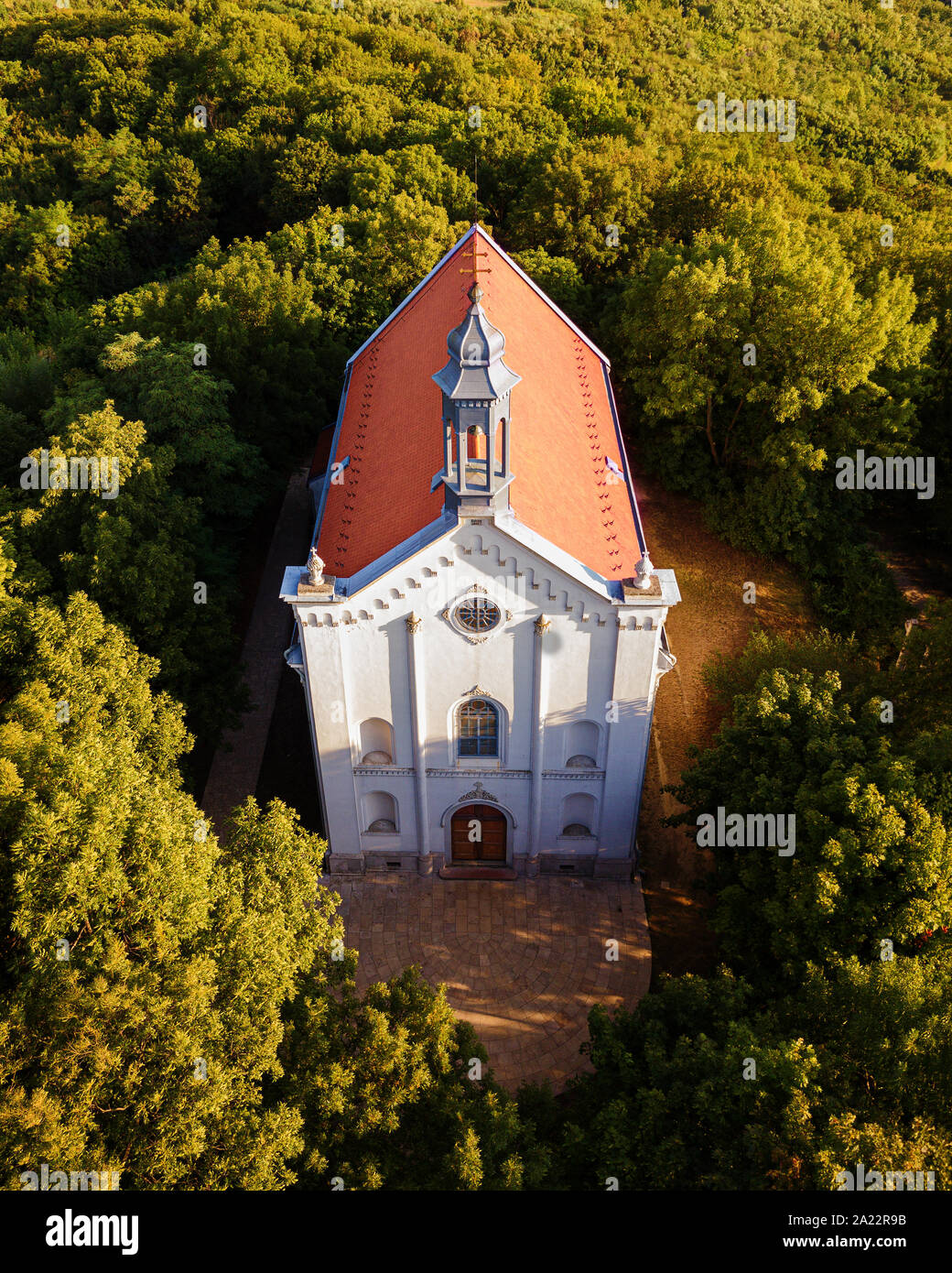 Chapel of the Blessed Virgin in Pannonhalma, Hungary. Stock Photo