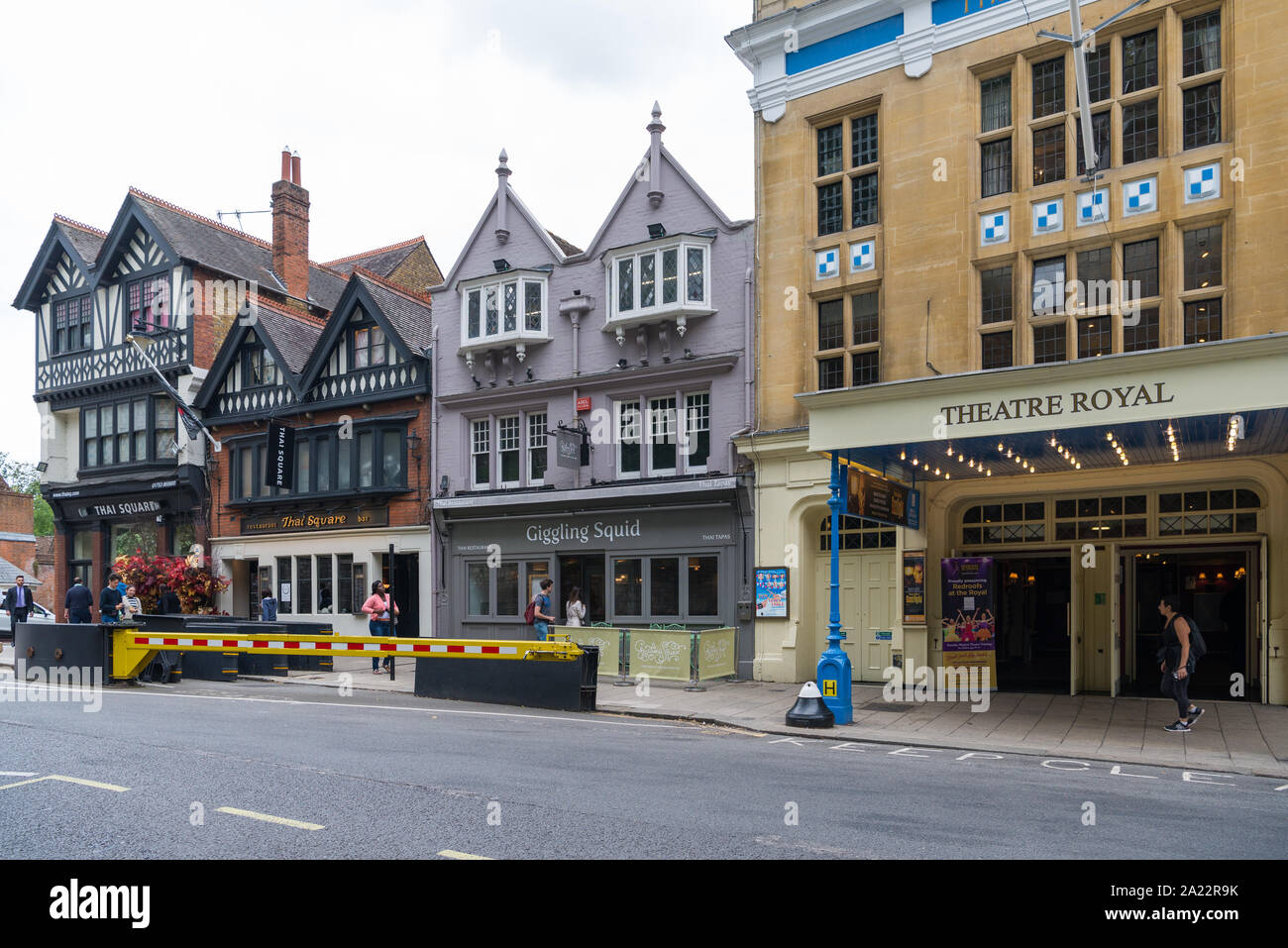 Theatre Royal in Thames Street, Windsor, Berkshire, England, UK Stock Photo