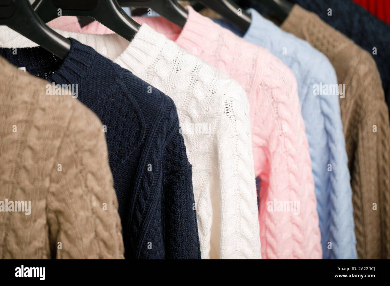 Hanging knitwear clearance