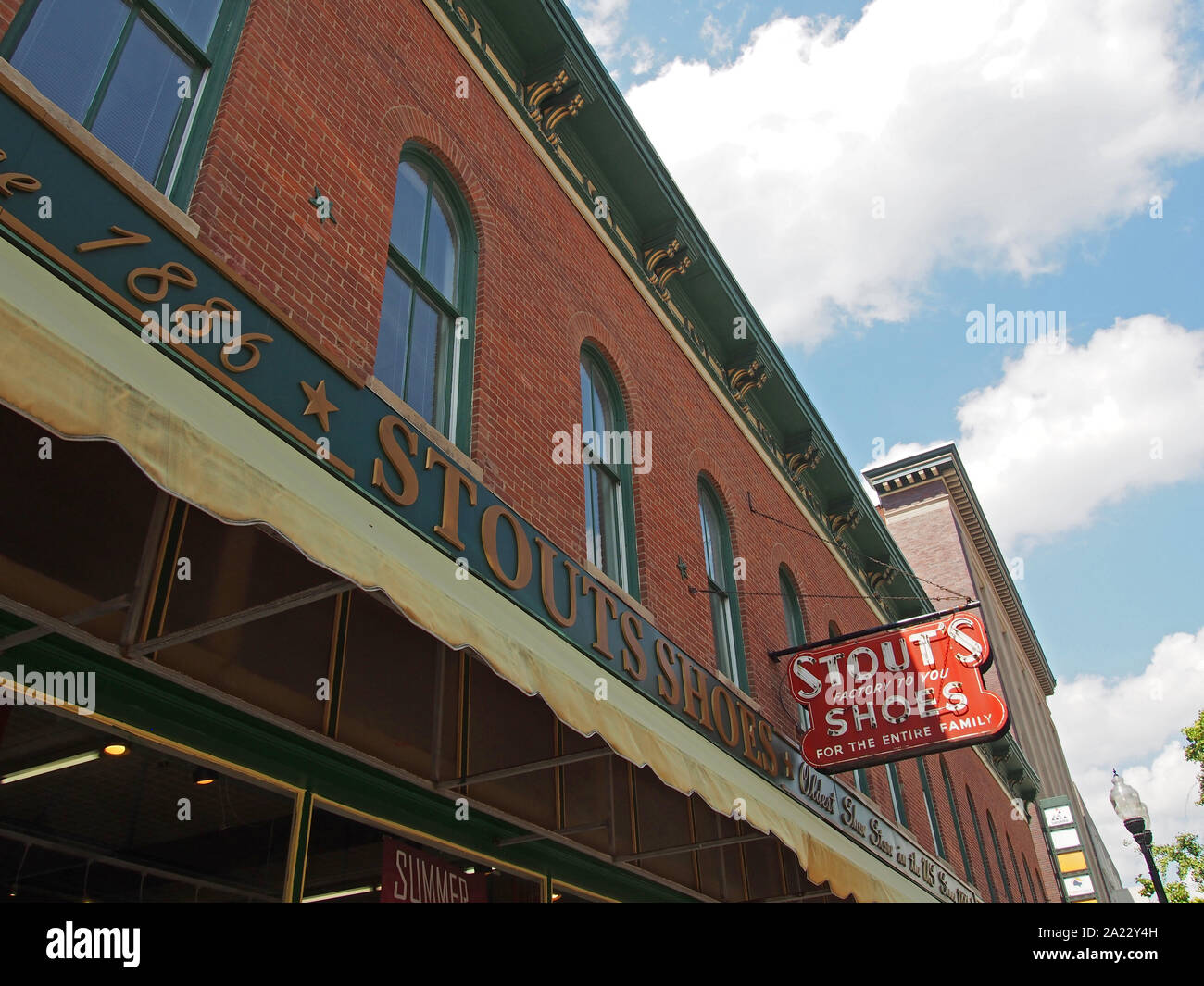 Downtown indianapolis signs hires stock photography and images Alamy
