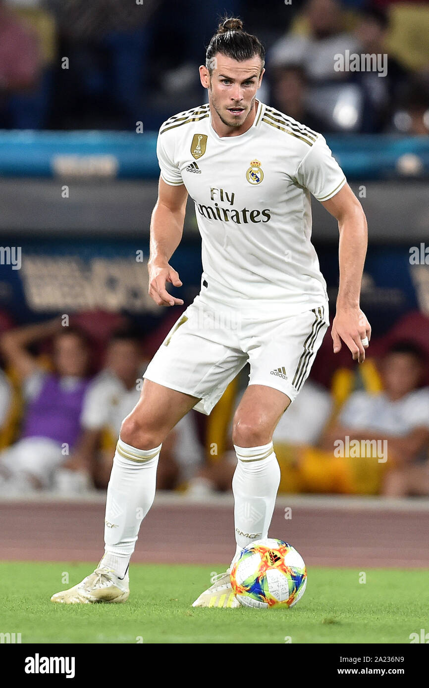 Gareth Bale of Real Madrid  Roma 11/08/2019 Stadio Stadio Olimpico Football friendly match pre season 2019/2020 AS Roma - Real Madrid  Mabel Green Cup Stock Photo