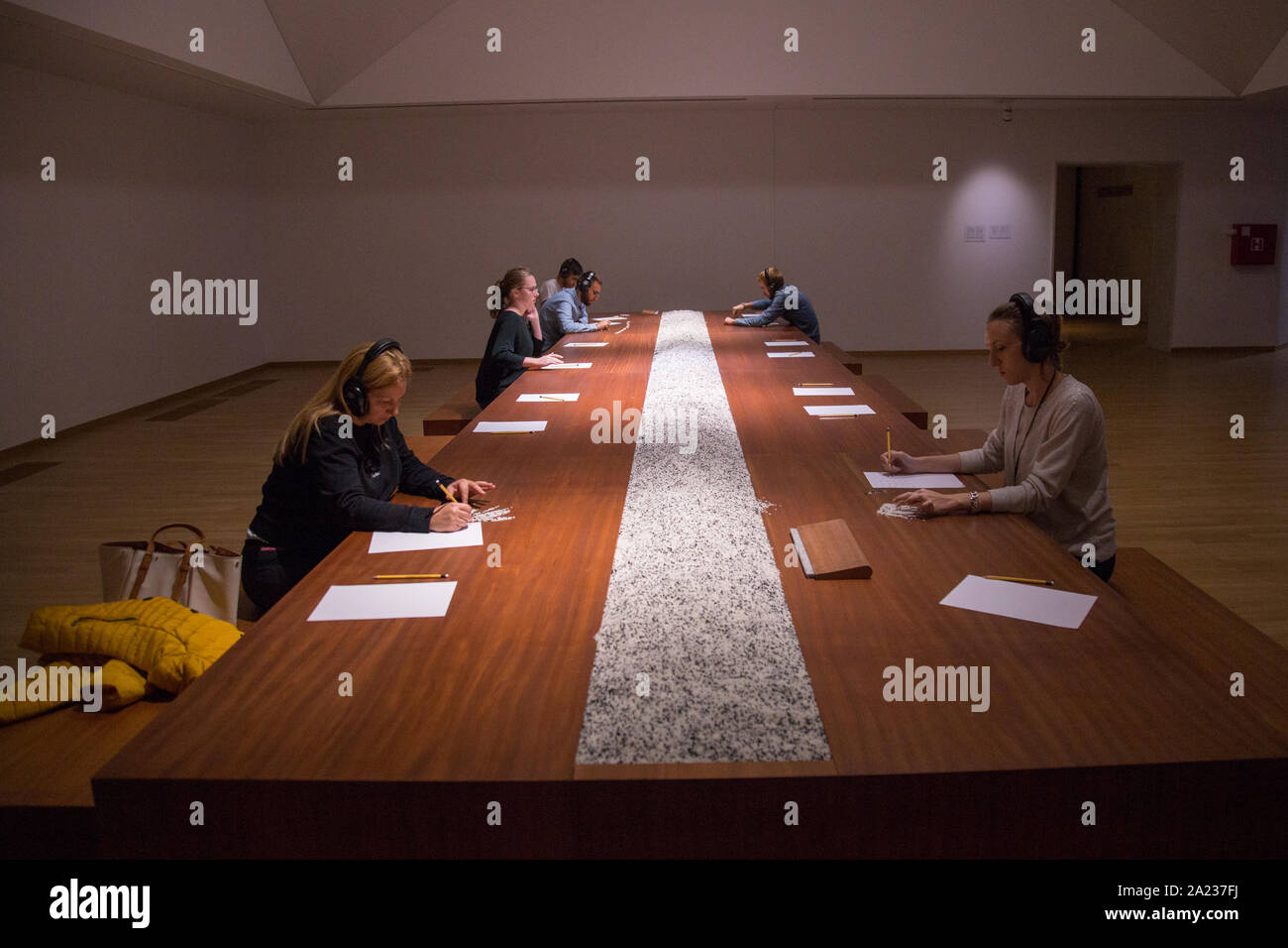 The Cleaner exhibition of Marina Abramovic in the Museum of