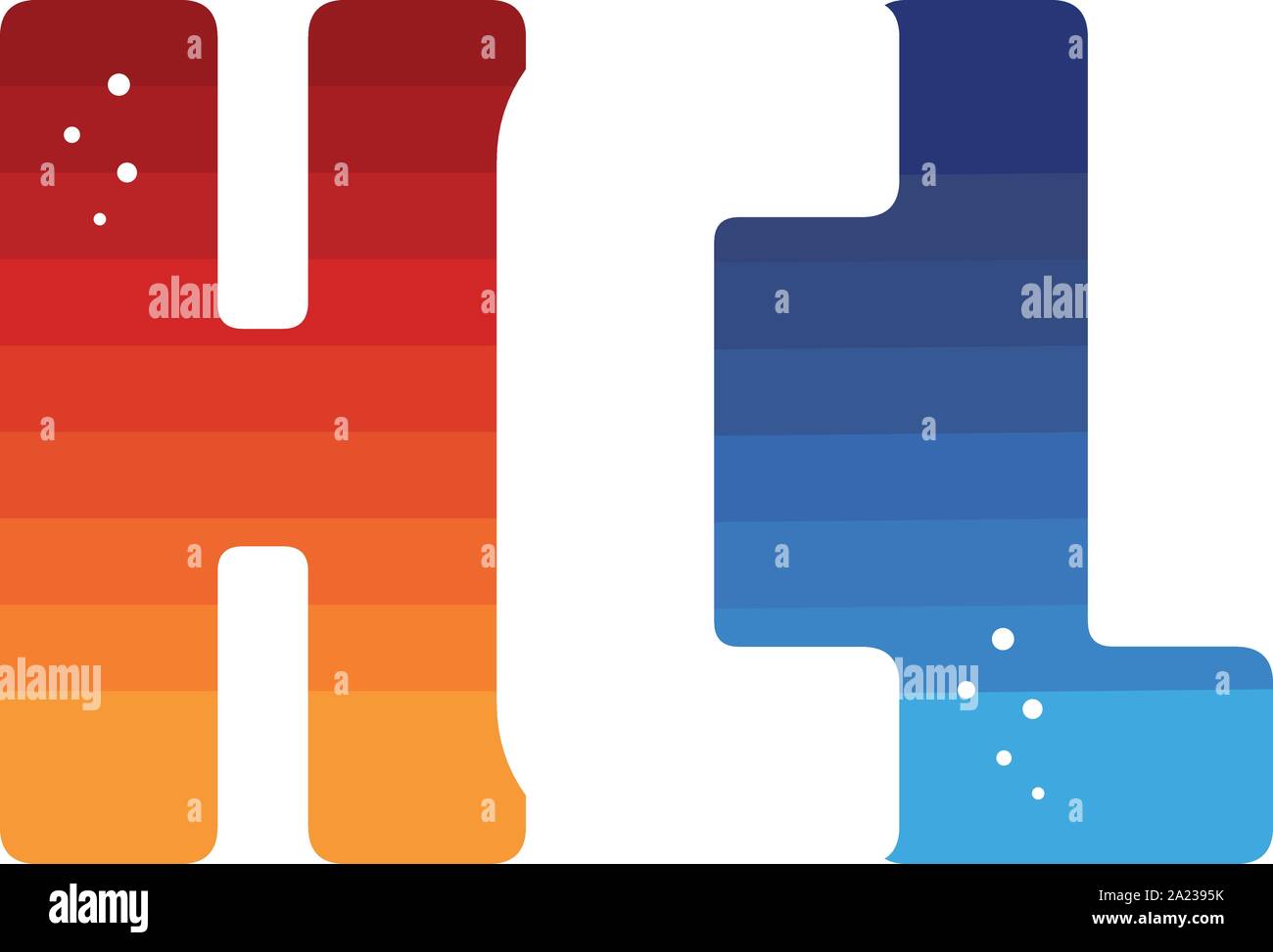 modern initial alphabet letter logo logotype vector art Stock Vector ...