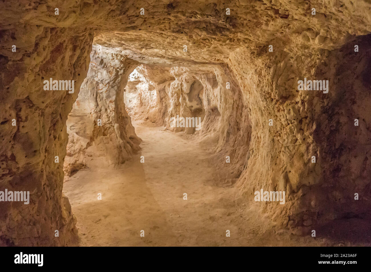 Underground in Coober Pedy Australia's Opal Capital Stock Photo Alamy