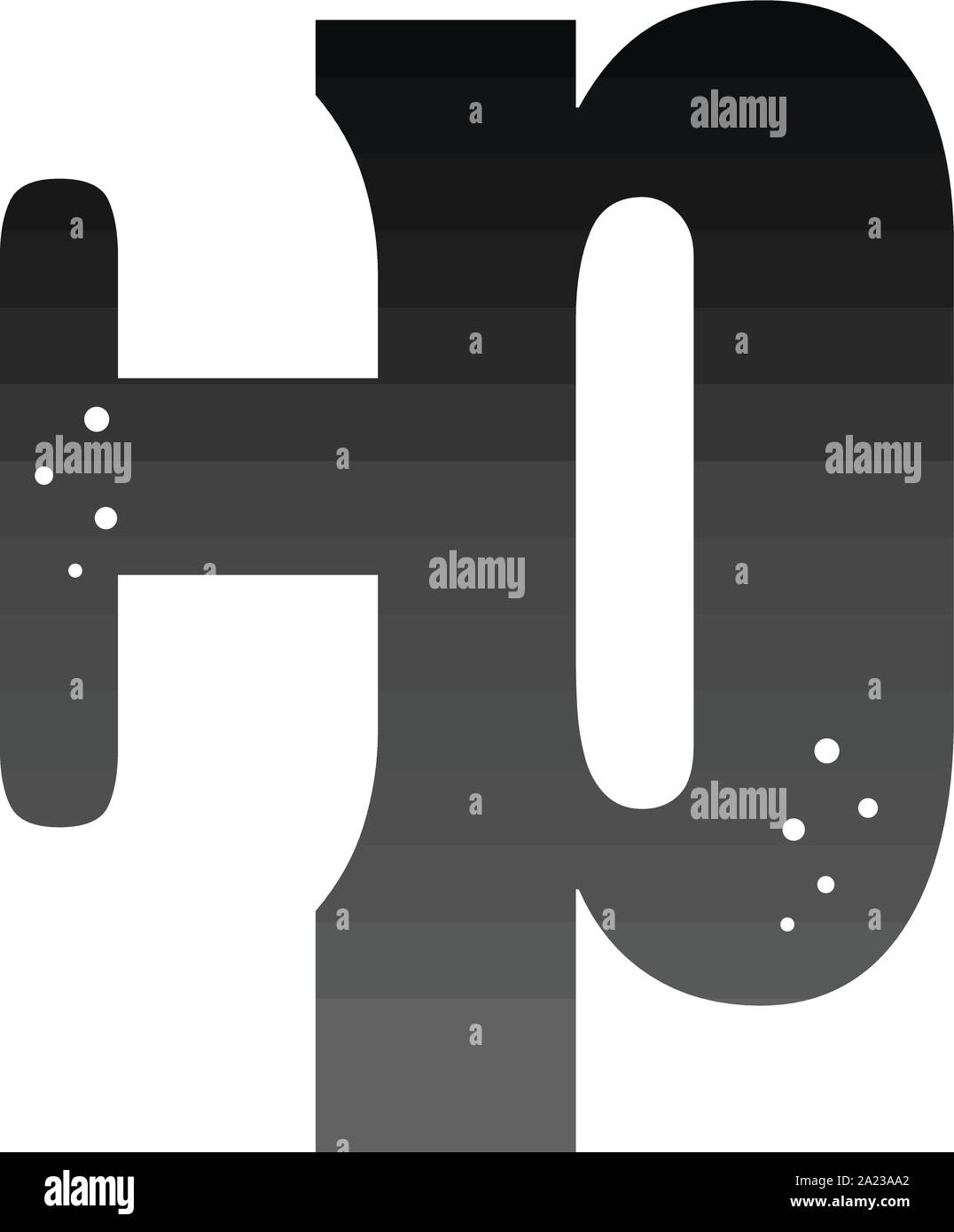 modern initial alphabet letter logo logotype vector art Stock Vector ...