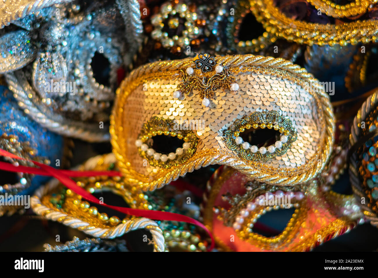 Traditional, carnival masks, handmade Stock Photo Alamy