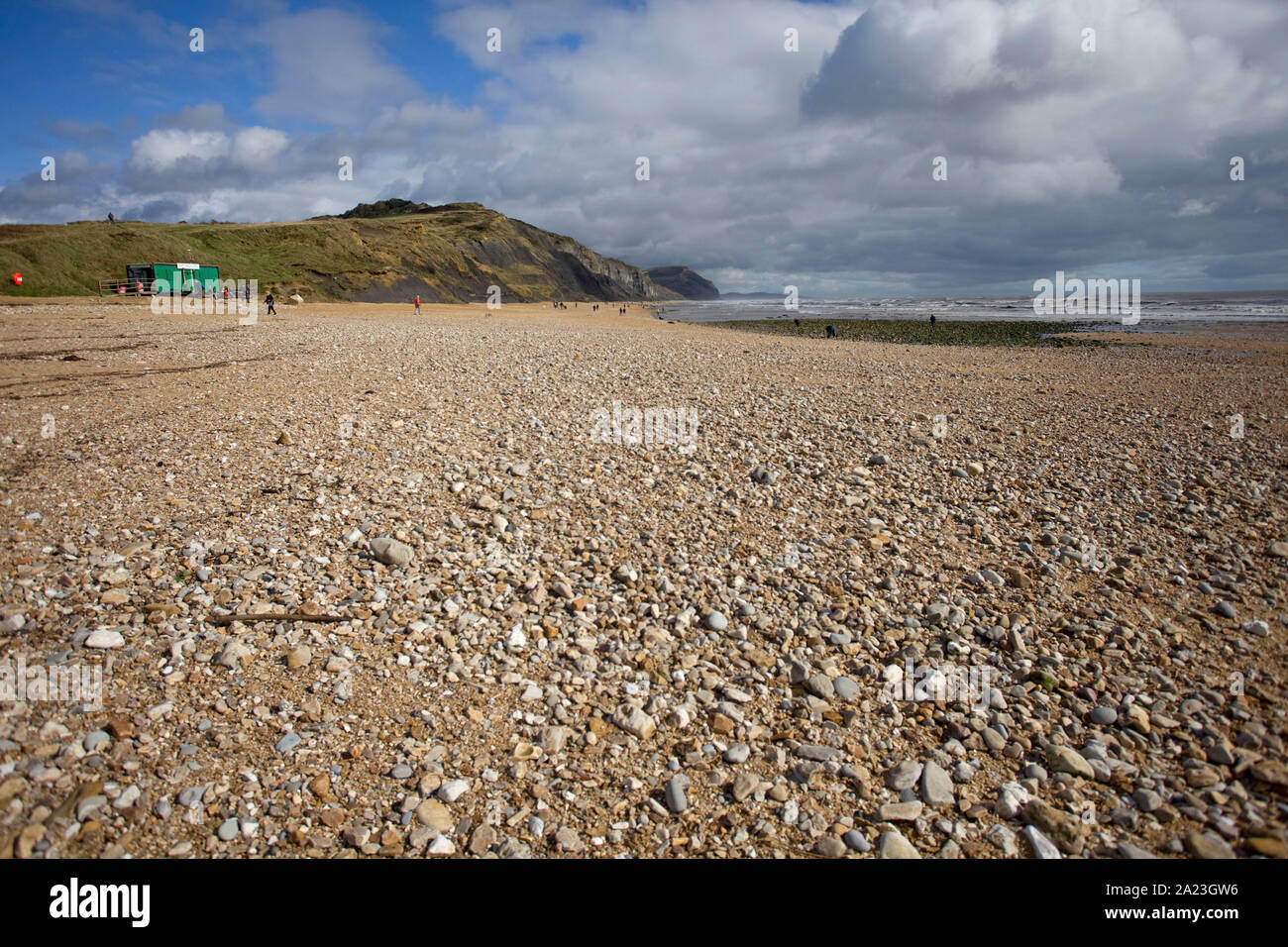 Charmouth beach, Dorset England Stock Photo
