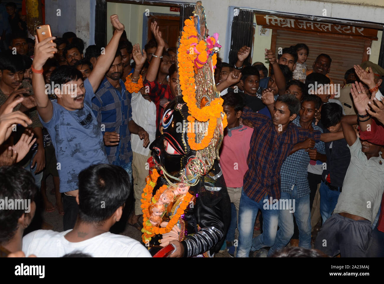 Dressed As Goddess Kali High Resolution Stock Photography And Images Alamy