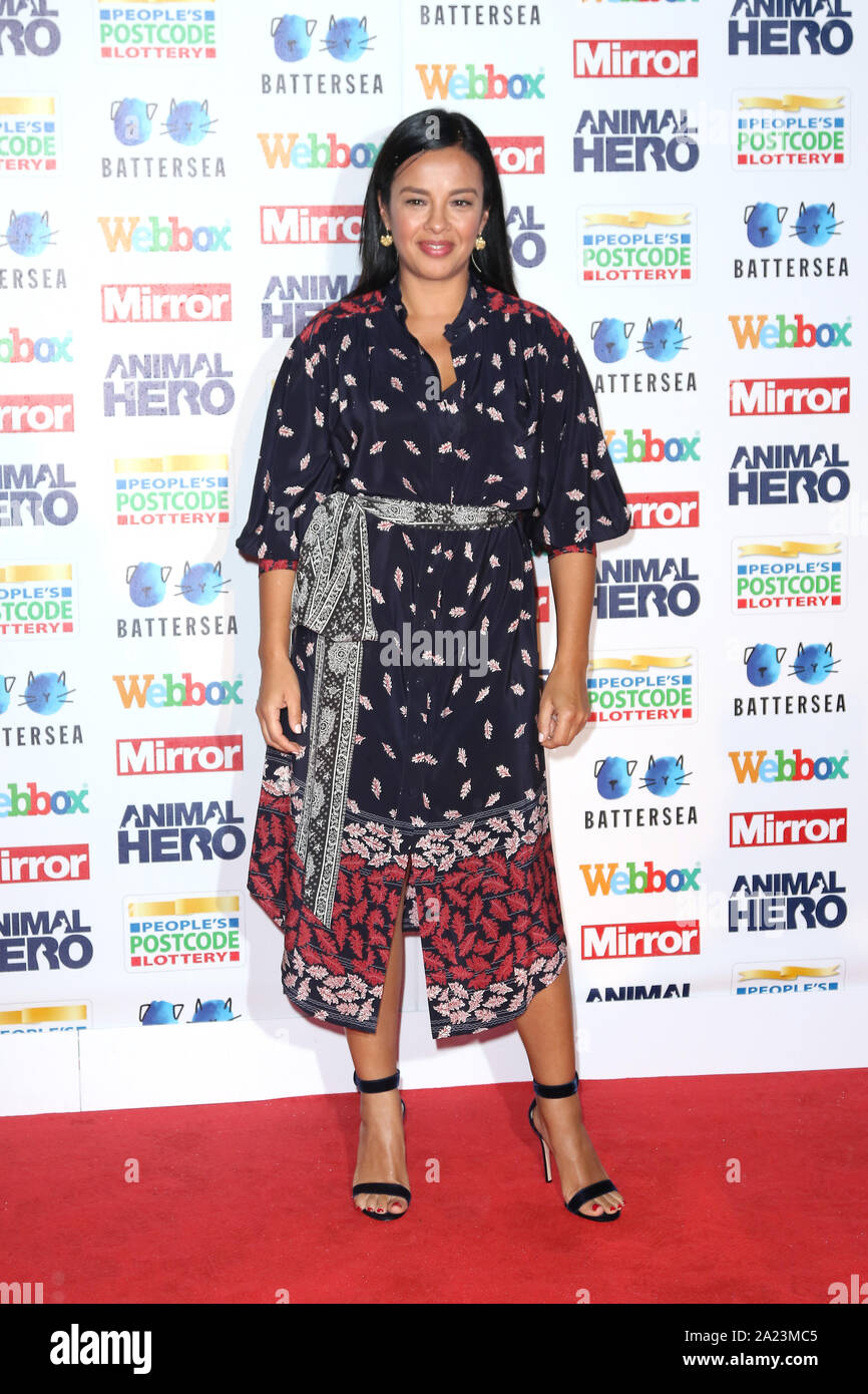 Liz Bonnin, Mirror Animal Hero Awards 2019, in partnership with People