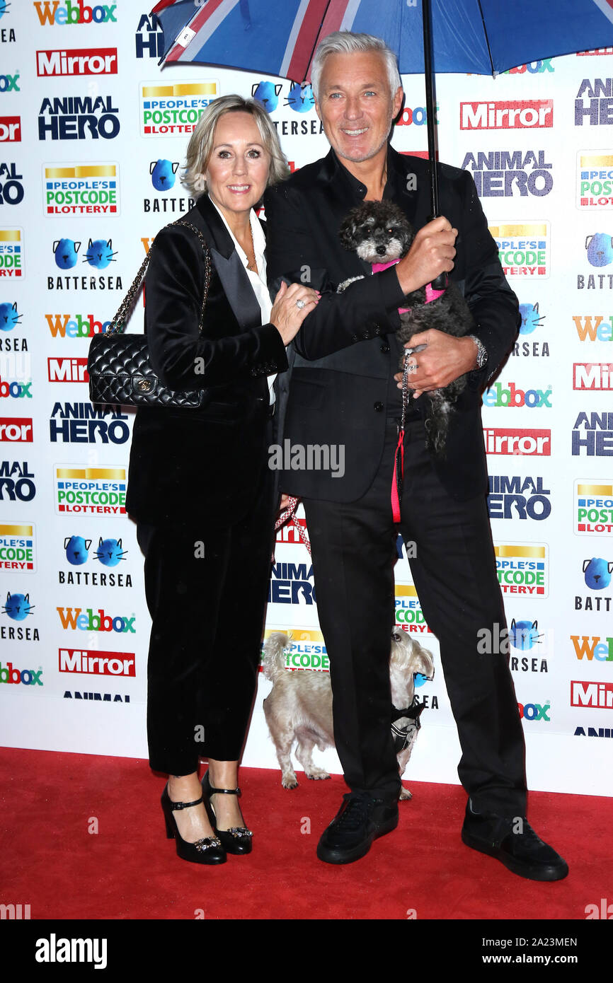 Martin and Shirley Kemp, Mirror Animal Hero Awards 2019, in partnership with People's Postcode