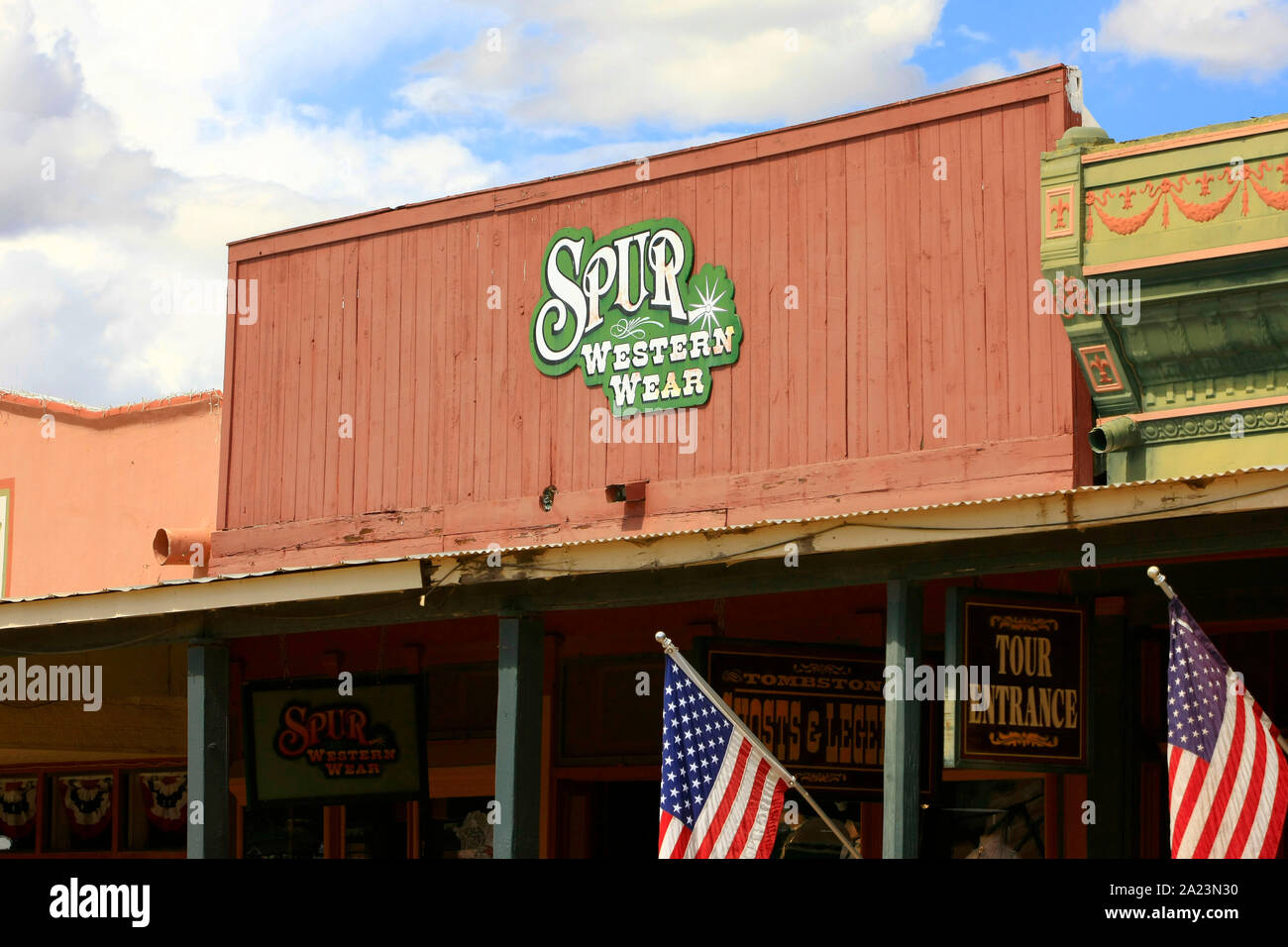 Frontier western shop store