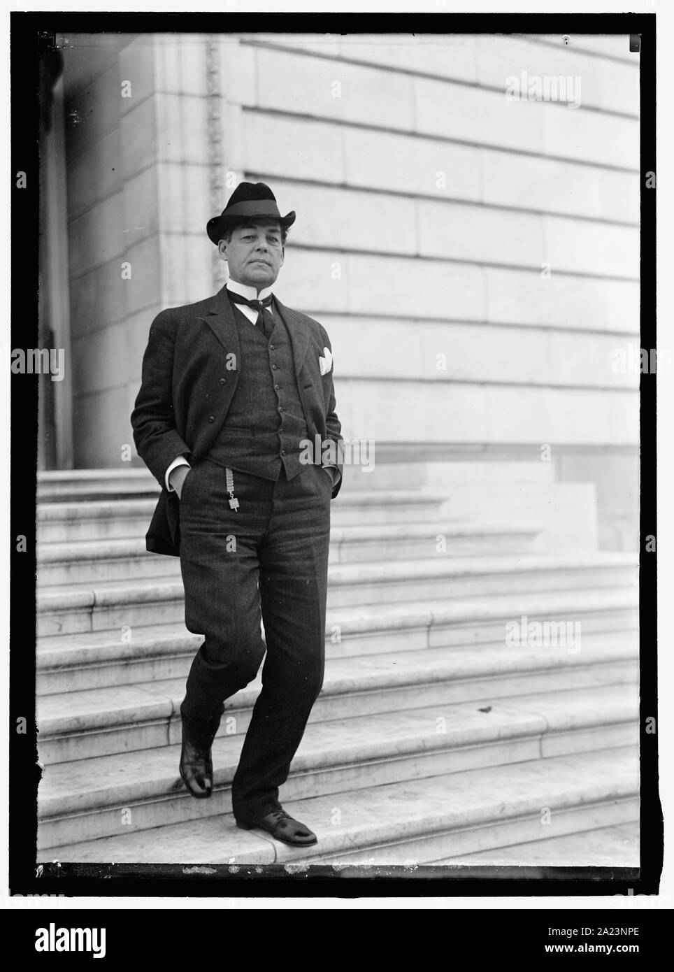 OWEN, ROBERT LATHAM. SENATOR FROM OKLAHOMA, 1907-1925 Stock Photo