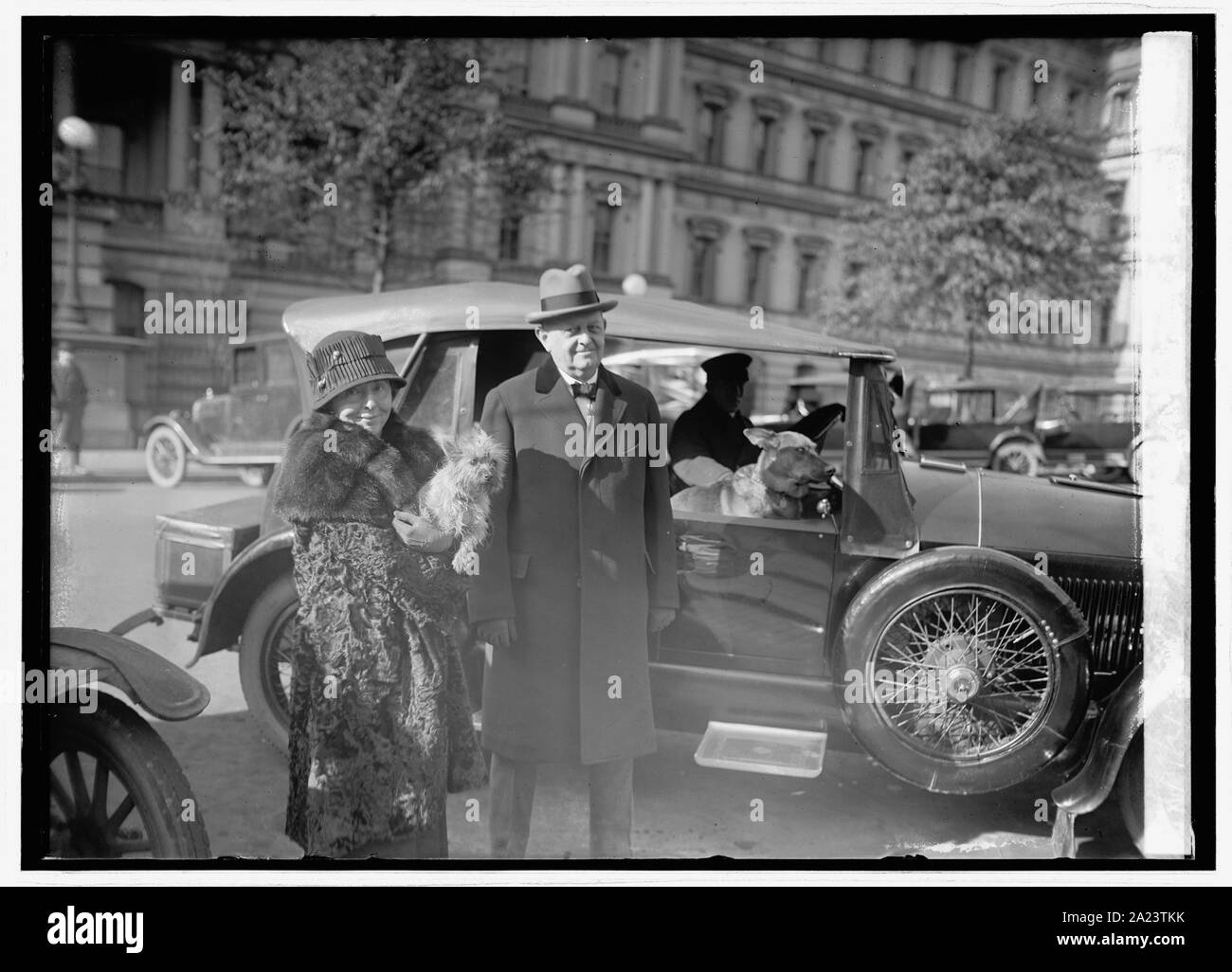 Oscar Underwood & wife, 12/29/23 Stock Photo Alamy