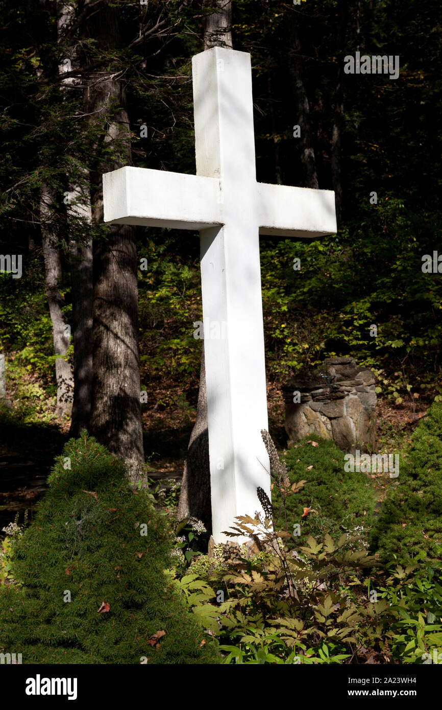 Our Lady of Lourdes' Shrine, Litchfield, Connecticut Stock Photo Alamy