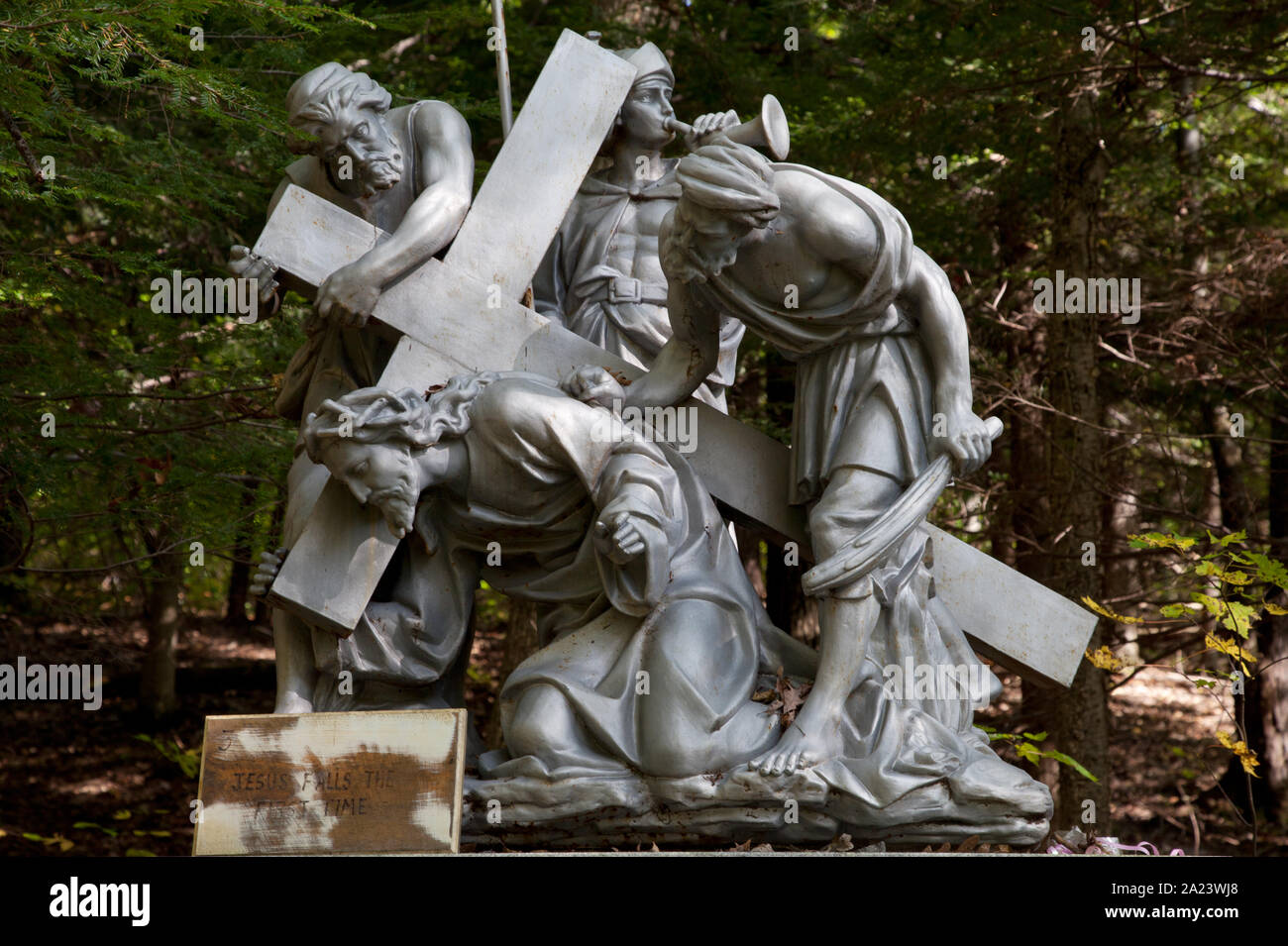 Our Lady of Lourdes' Shrine, Litchfield, Connecticut Stock Photo Alamy