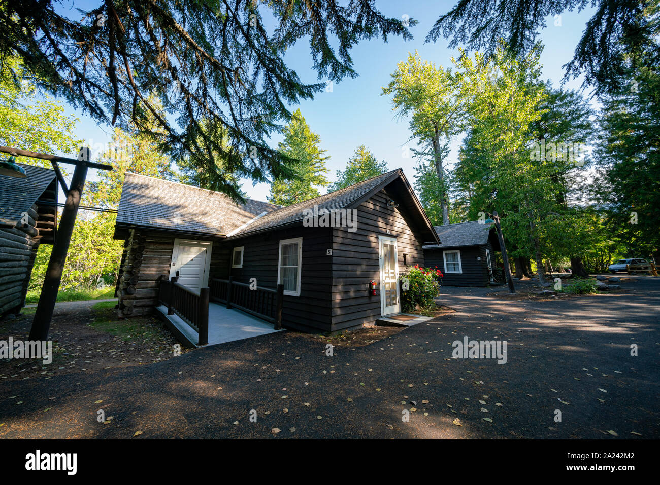 Lake Mcdonald Lodge Stock Photos Lake Mcdonald Lodge Stock