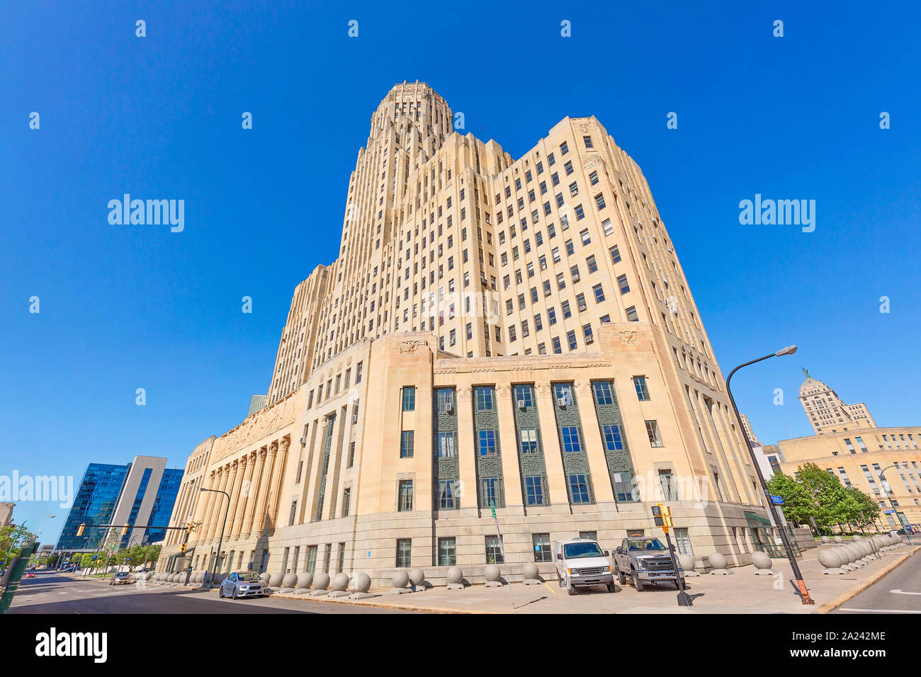 Buffalo City Hall, The 378foottall building is the seat for municipal
