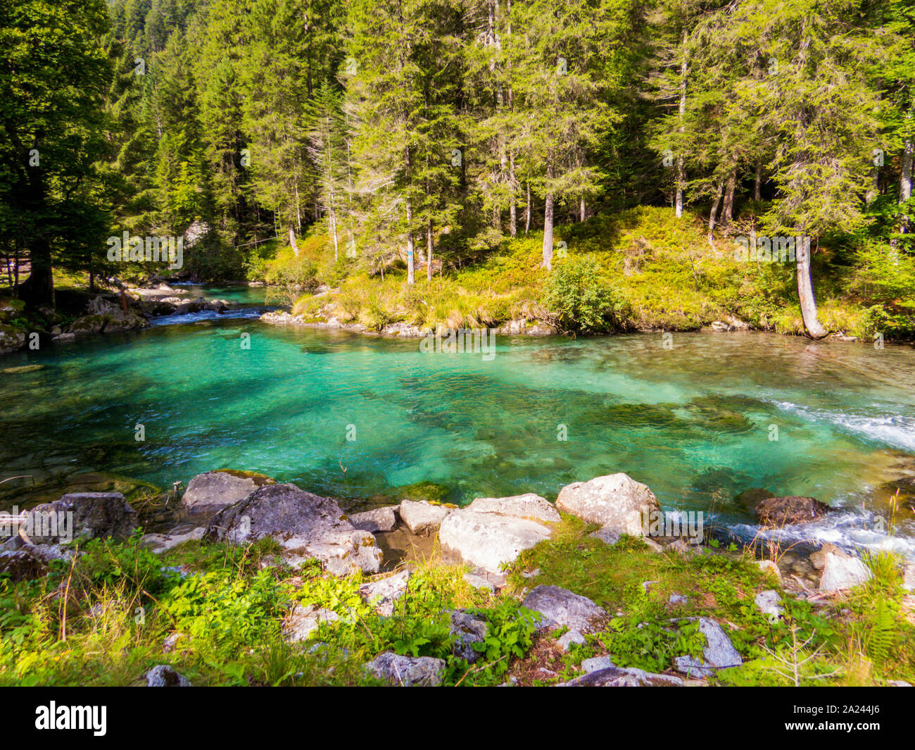 Val Nambrone, Trentino-Alto Adige, Dolomites, north Italy Stock Photo