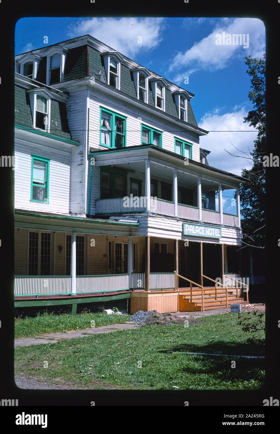 Palace Hotel, Fleischmanns, New York Stock Photo Alamy
