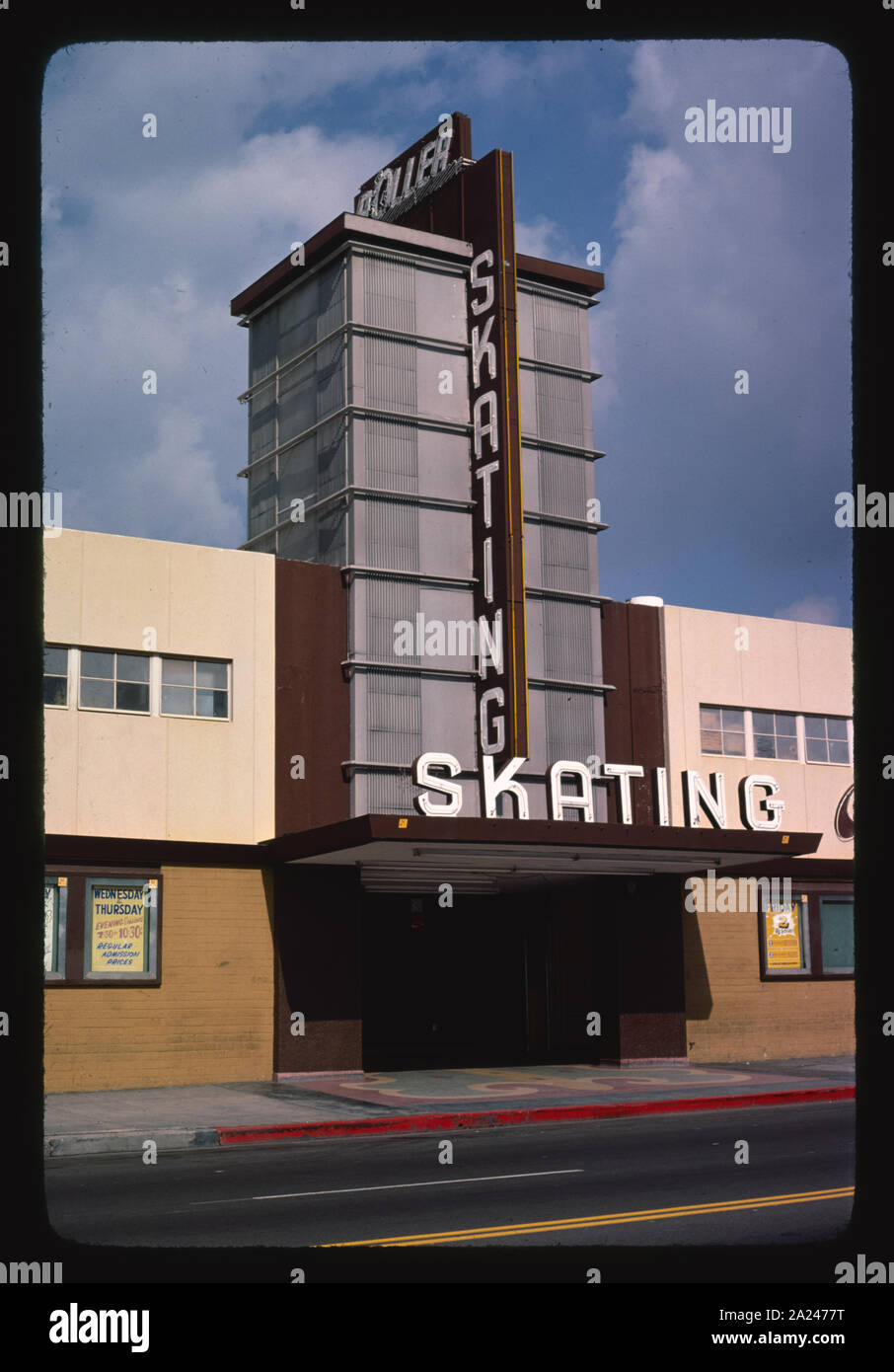 Palisade Garden Roller Skating, San Diego, California Stock Photo Alamy