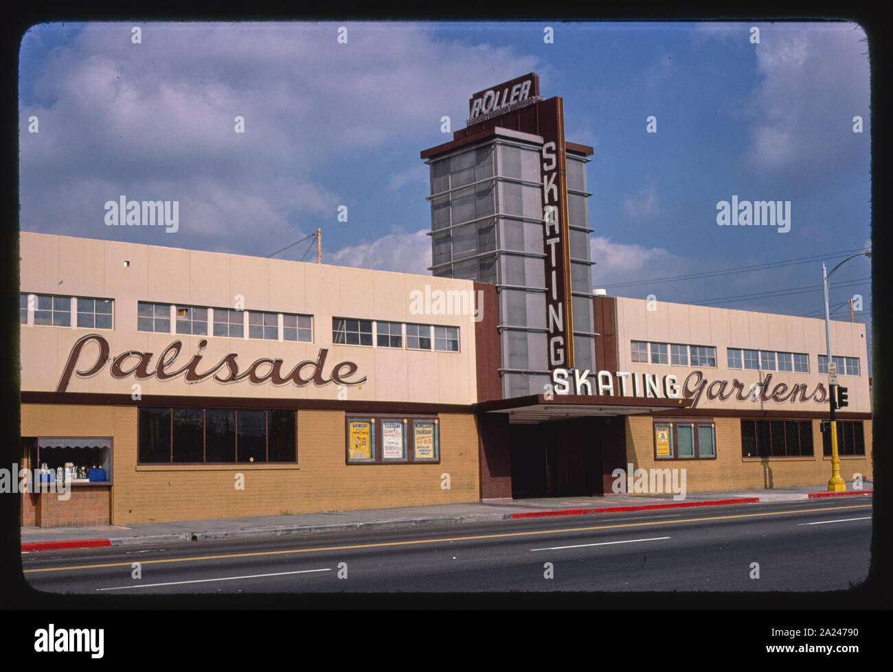 Palisade Garden Roller Skating, San Diego, California Stock Photo Alamy